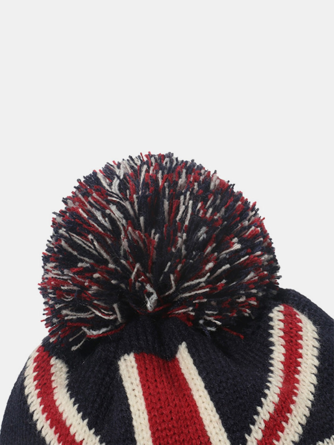 Roll Rim US Flag Knit Hat-HATS-[Adult]-[Female]-2022 Online Blue Zone Planet