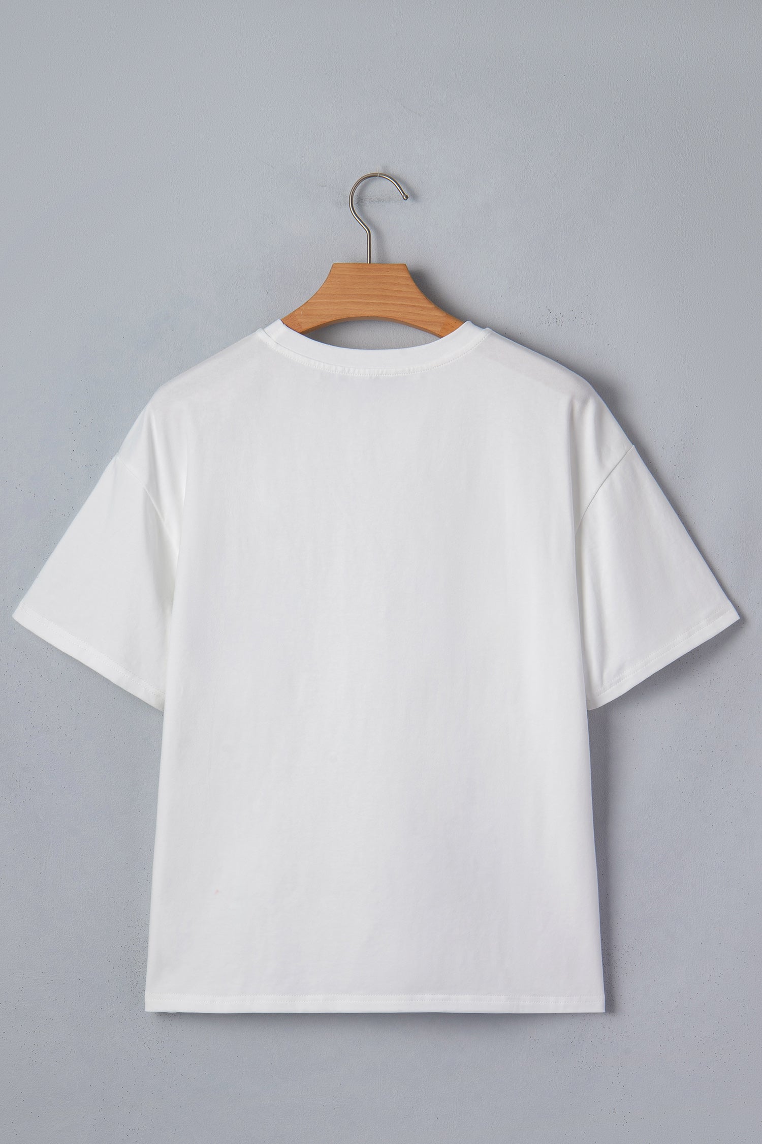Sail Blue Color Block Chest Pocket Patched Casual Short Sleeve Top-Tops/Tops & Tees-[Adult]-[Female]-2022 Online Blue Zone Planet