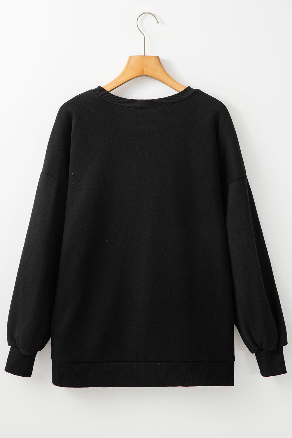 Round Neck Long Sleeve Sweatshirt-TOPS / DRESSES-[Adult]-[Female]-2022 Online Blue Zone Planet