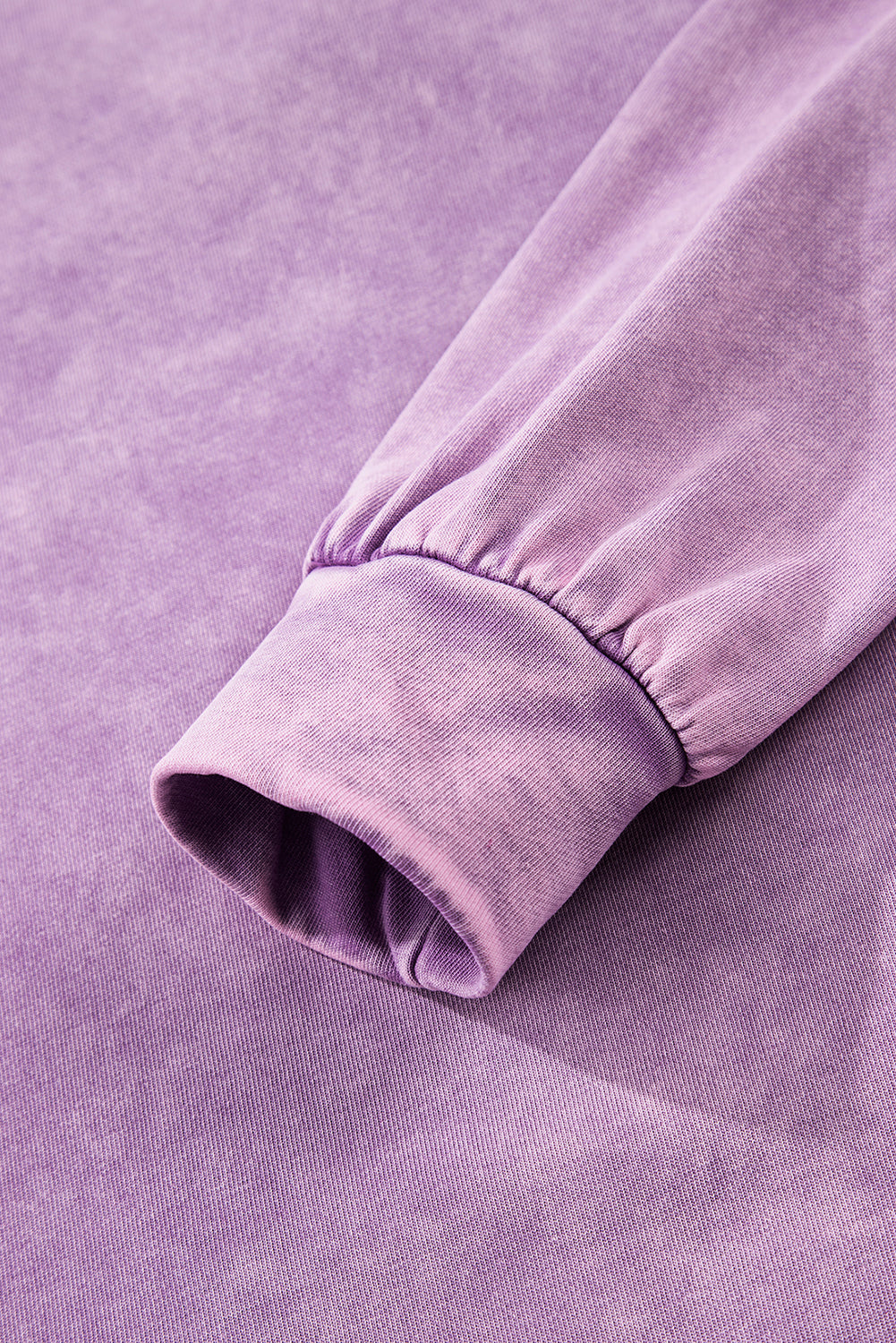 Orchid Bouquet Mineral Wash Big Bow Patchwork Pullover Sweatshirt-Tops/Sweatshirts & Hoodies-[Adult]-[Female]-2022 Online Blue Zone Planet