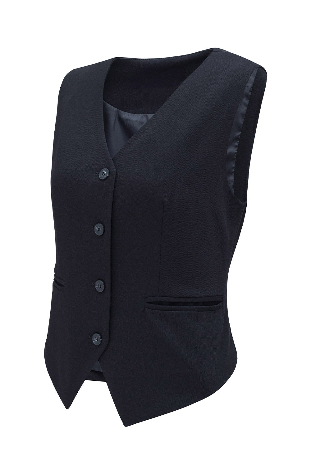 Blue Zone Planet | Pocketed Button Up Vest-TOPS / DRESSES-[Adult]-[Female]-2022 Online Blue Zone Planet