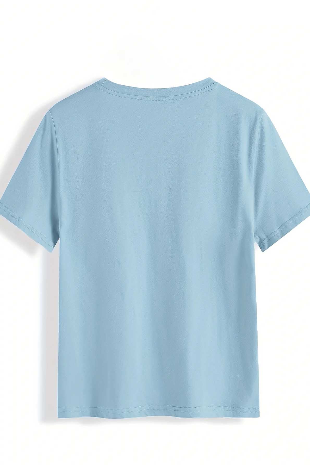 HAPPY ST PATRICK'S DAY Round Neck T-Shirt-TOPS / DRESSES-[Adult]-[Female]-2022 Online Blue Zone Planet