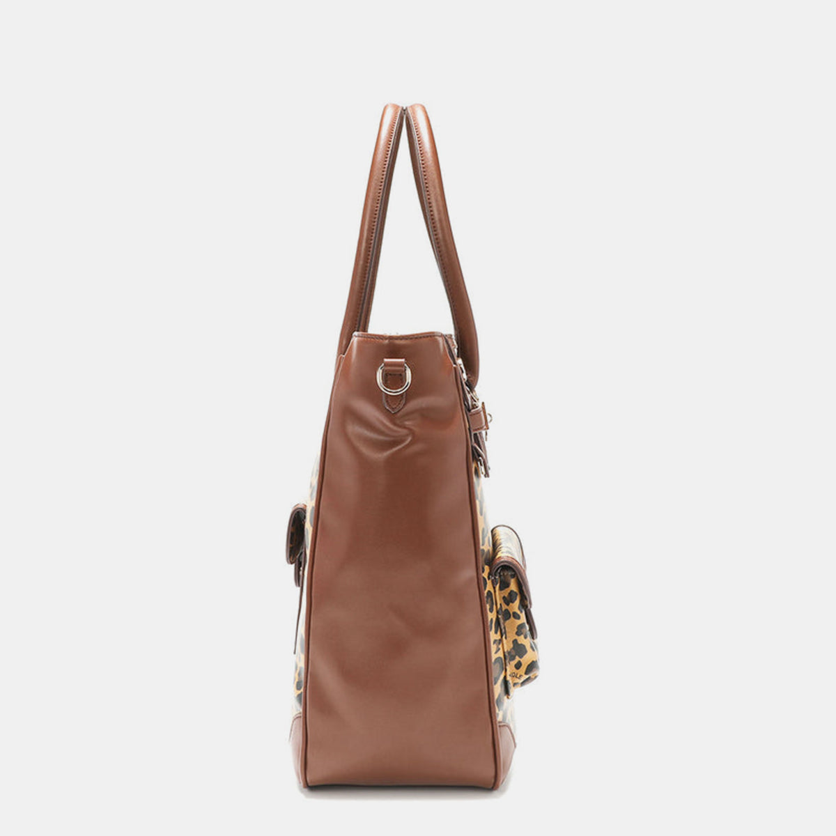 Nicole Lee USA Leopard Large Tote Bag-HANDBAGS-[Adult]-[Female]-Leopard-One Size-2022 Online Blue Zone Planet