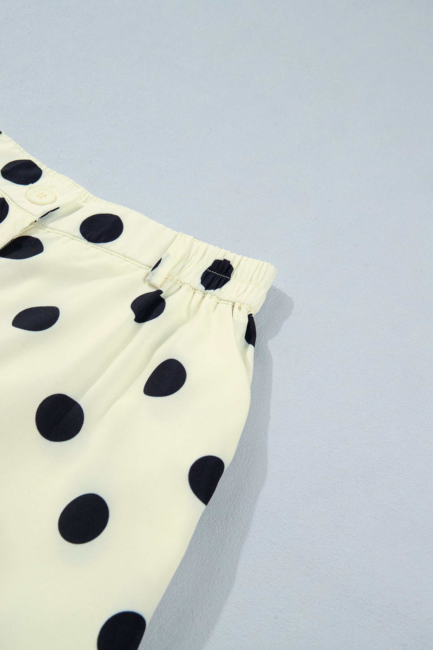 Black Polka Dot Ankle Length Harem Pants-Bottoms/Pants & Culotte-[Adult]-[Female]-2022 Online Blue Zone Planet