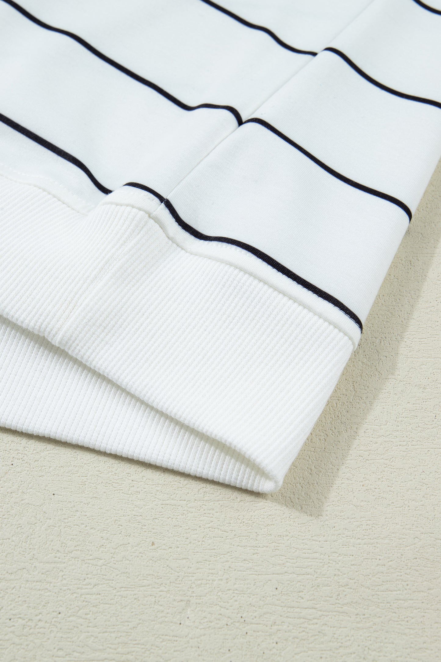 White Stripe Color Block Zip V Neck Sleeveless Top-Tops/Tank Tops-[Adult]-[Female]-2022 Online Blue Zone Planet