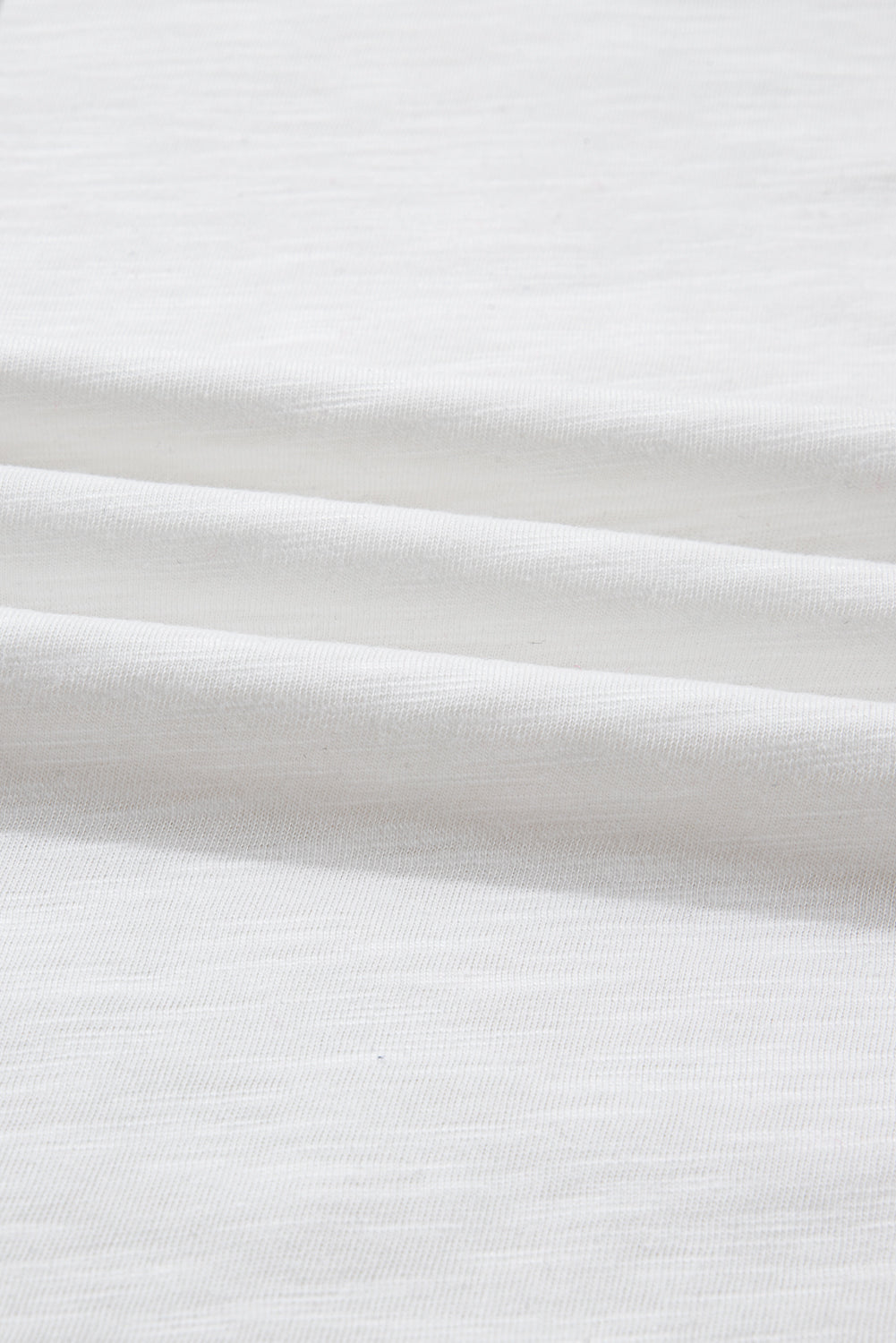 White Contrast Block Mixed Textured Knit Patchwork Casual Top-Tops/Long Sleeve Tops-[Adult]-[Female]-2022 Online Blue Zone Planet