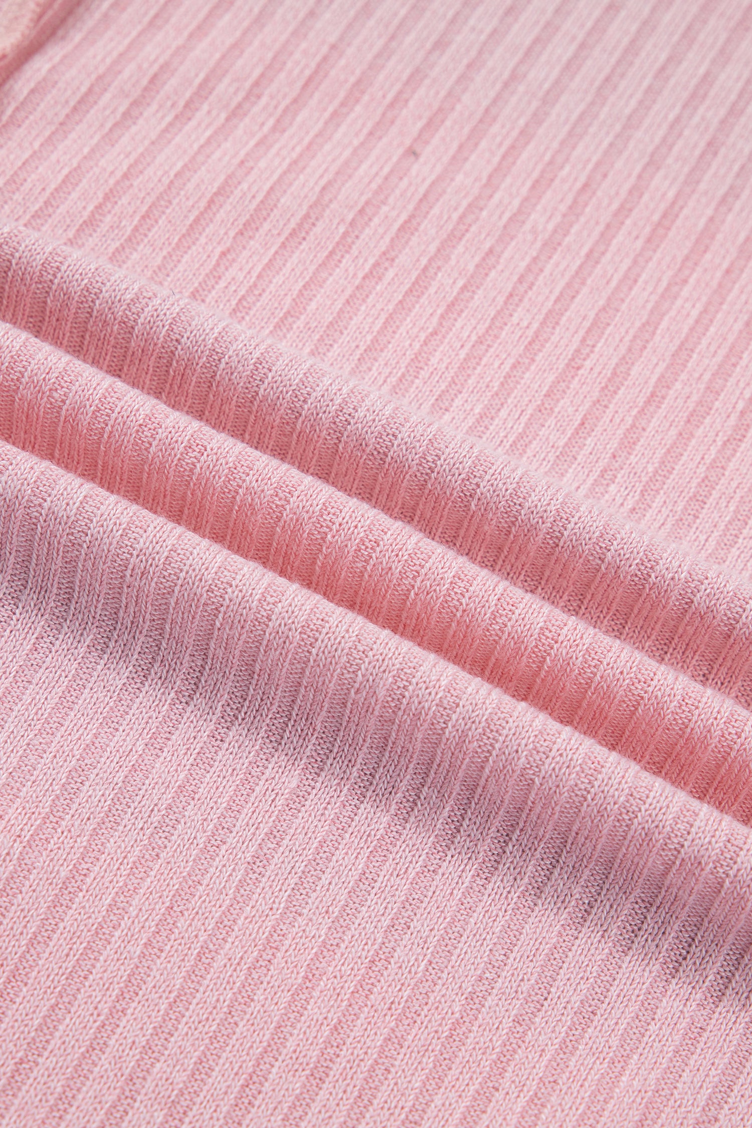 Pink Stripe Exposed Seam Ribbed Patchwork Oversized Tee-Tops/Tops & Tees-[Adult]-[Female]-2022 Online Blue Zone Planet