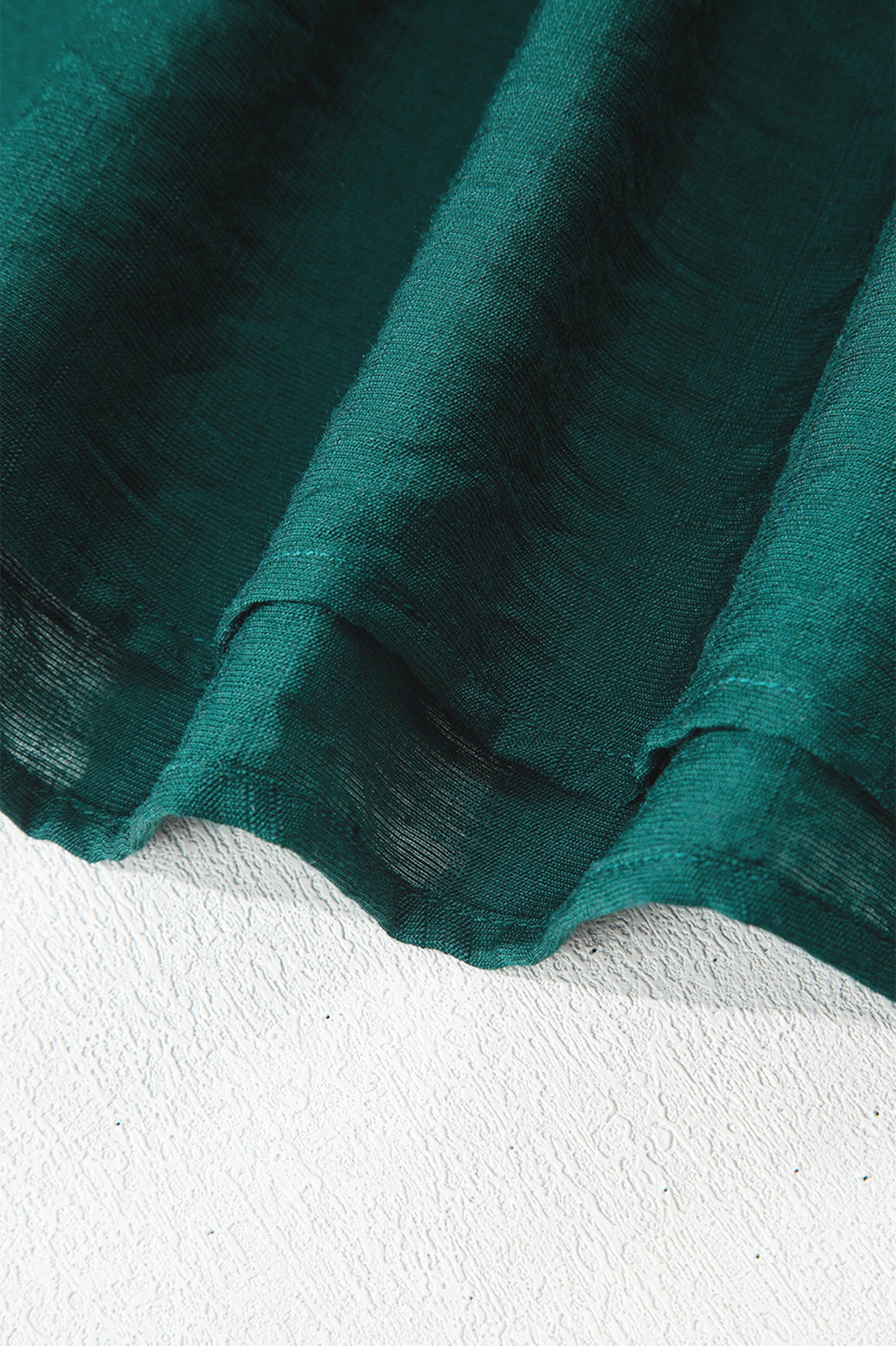 Evergreen Contrast Plaid Patchwork V Neck Half Sleeve Blouse-Tops/Blouses & Shirts-[Adult]-[Female]-2022 Online Blue Zone Planet