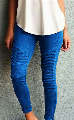 Full Size Run Mineral Wash Cropped Skinny Pants-BOTTOM SIZES SMALL MEDIUM LARGE-[Adult]-[Female]-Sky blue-S-2022 Online Blue Zone Planet