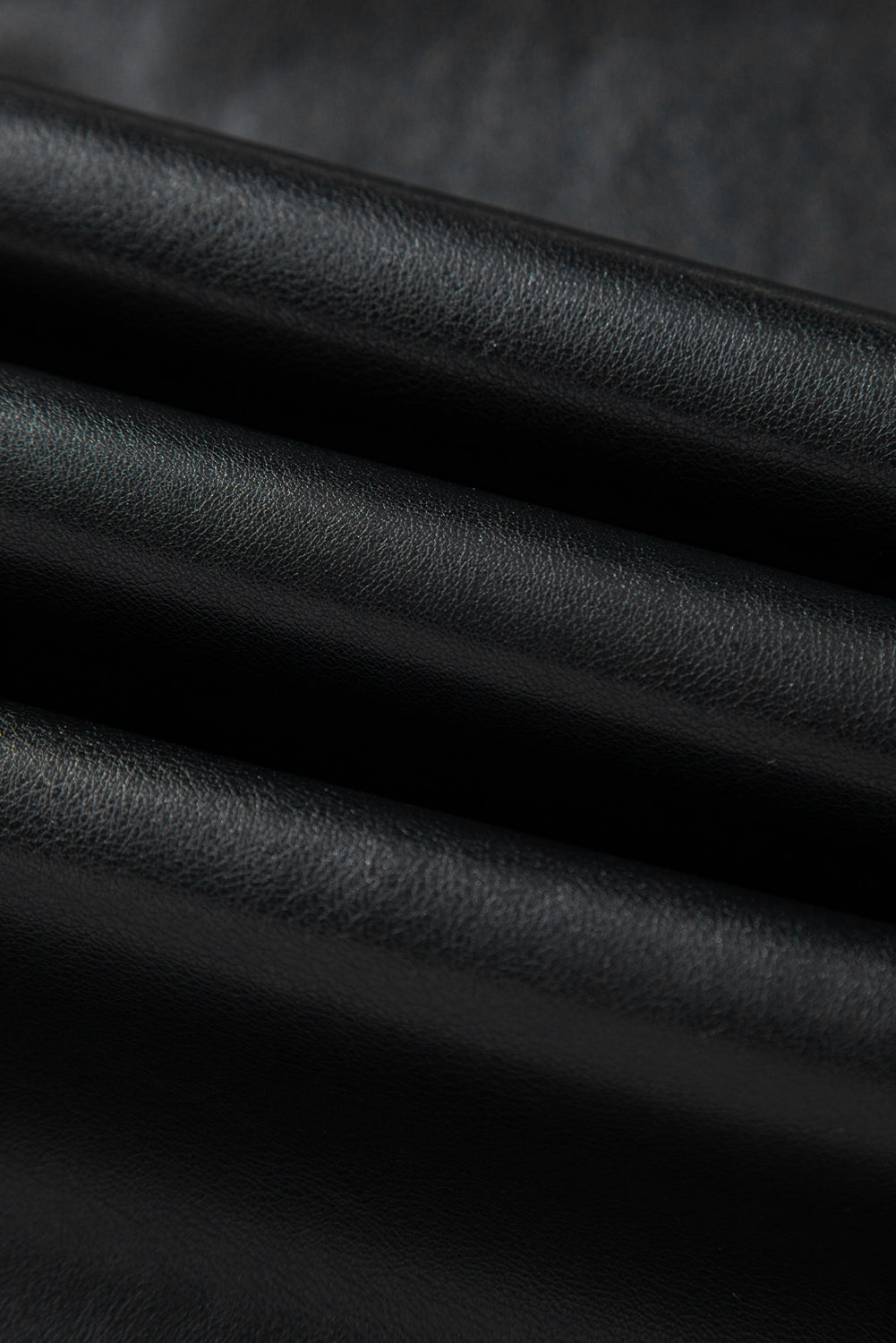 Black Faux Leather Side Slit Maxi Skirt-TOPS / DRESSES-[Adult]-[Female]-2022 Online Blue Zone Planet