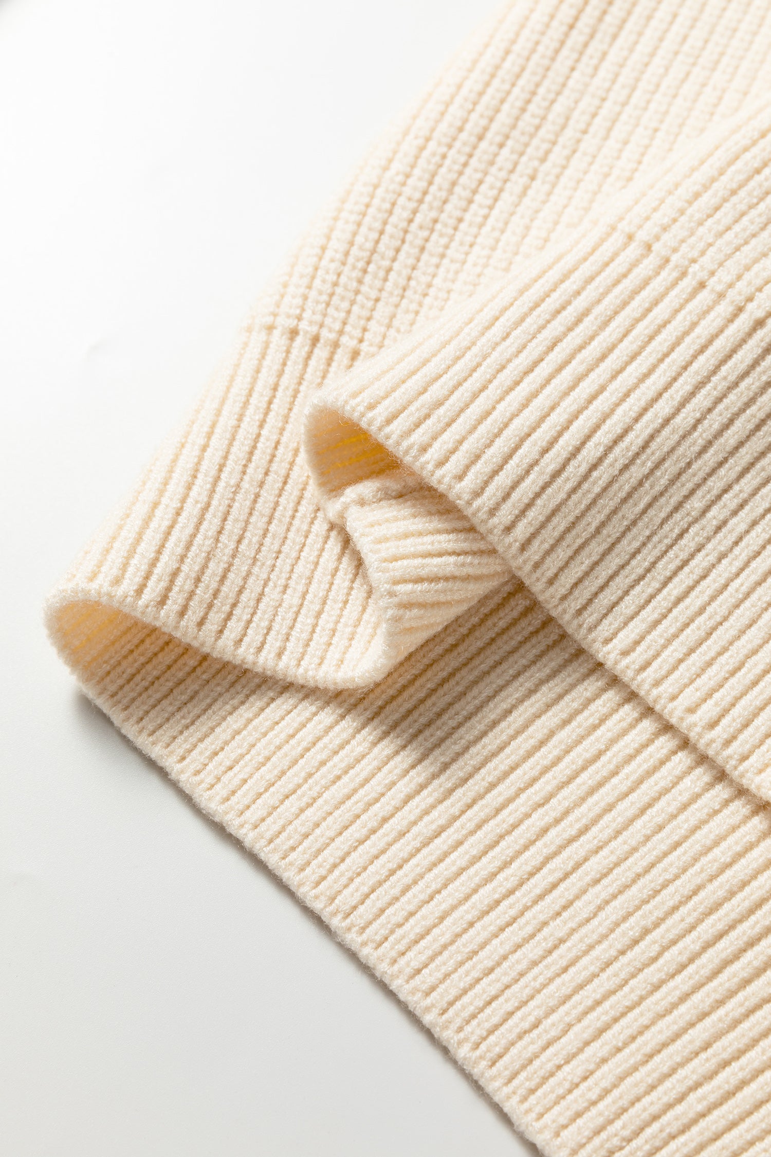 Jet Stream Ribbed Knit Ribbon Knot Backless Drop Shoulder Sweater-Sweaters & Cardigans/Sweaters-[Adult]-[Female]-2022 Online Blue Zone Planet