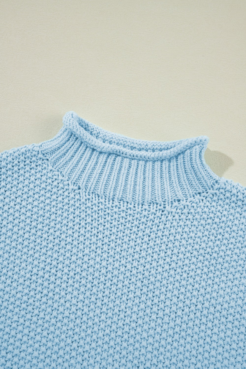 Turtleneck Cap Sleeve Sweater-TOPS / DRESSES-[Adult]-[Female]-2022 Online Blue Zone Planet