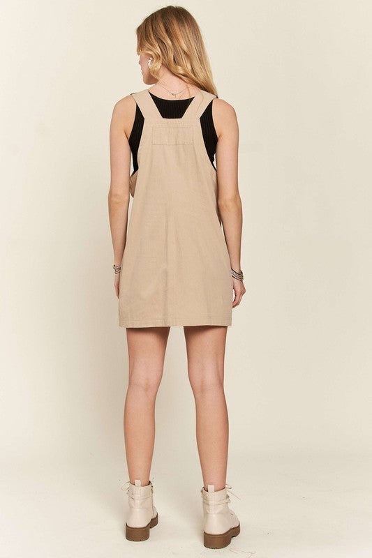 ADORA Adjustable Wide Strap Square Neck Overall Dress-TOPS / DRESSES-[Adult]-[Female]-2022 Online Blue Zone Planet