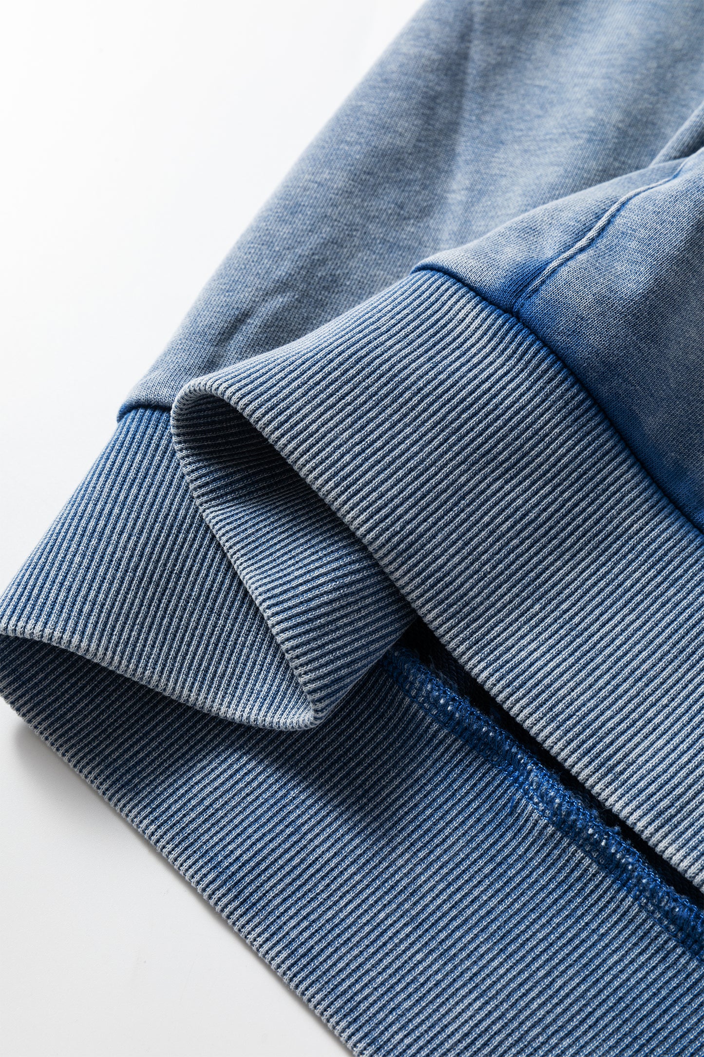 Ashleigh Blue Half Zip Kangaroo Pocket Mineral Wash Baggy Hoodie-Tops / Dresses-[Adult]-[Female]-2022 Online Blue Zone Planet