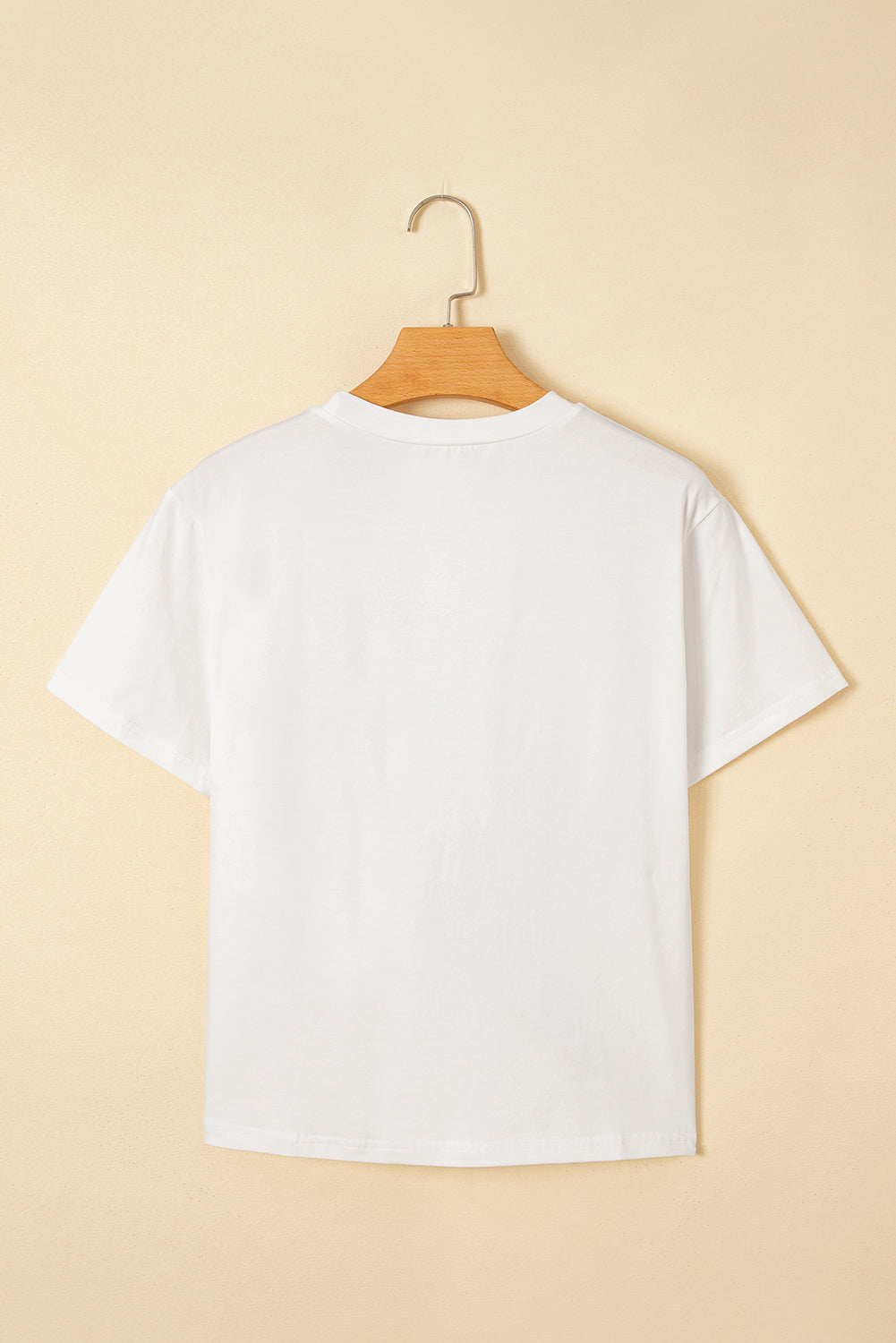White Rhinestone Decor Bolt Graphic Ripped Western Tee-Graphic/Graphic Tees-[Adult]-[Female]-2022 Online Blue Zone Planet