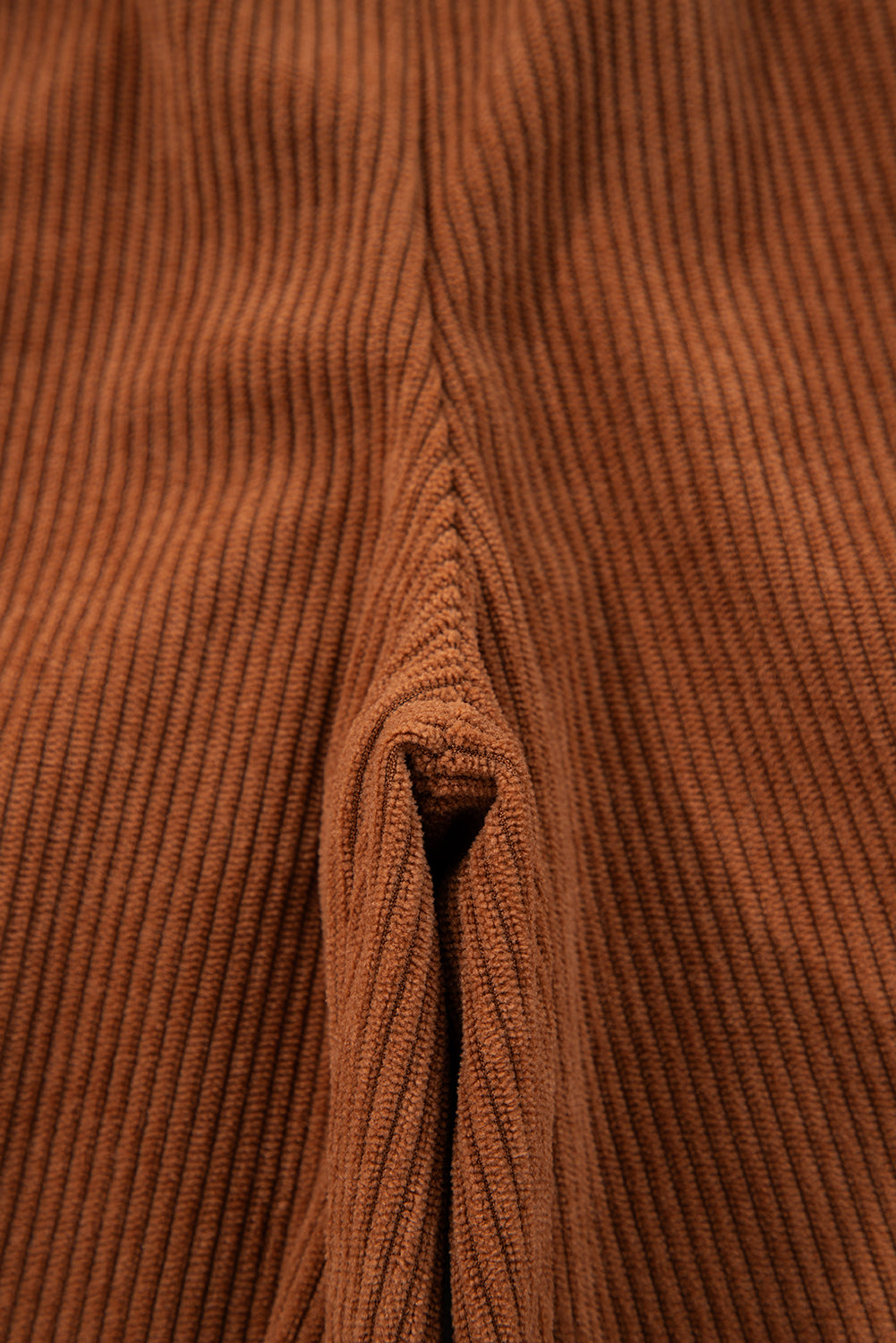 Chestnut Drawstring Elastic Waist Casual Corduroy Pants-TOPS / DRESSES-[Adult]-[Female]-2022 Online Blue Zone Planet
