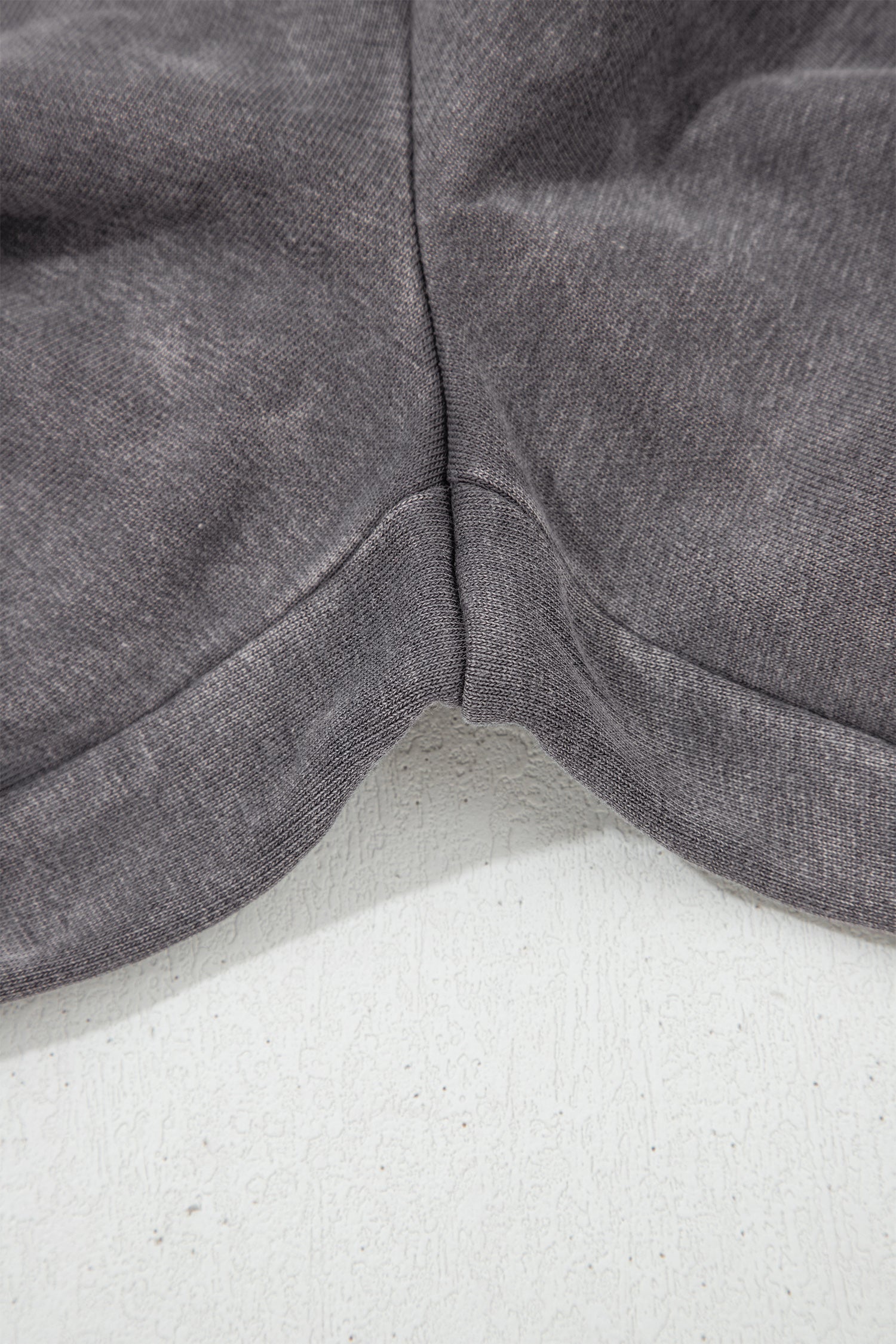 Dark Grey Mineral Wash Leopard Patchwork Loose Pants-Bottoms/Pants & Culotte-[Adult]-[Female]-2022 Online Blue Zone Planet