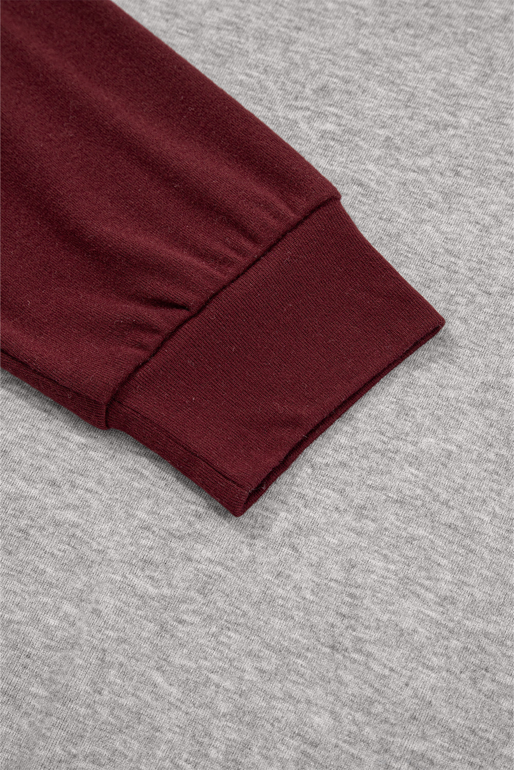 Red Dahlia Colorblock Raglan Long Sleeve T Shirt-Tops/Long Sleeve Tops-[Adult]-[Female]-2022 Online Blue Zone Planet