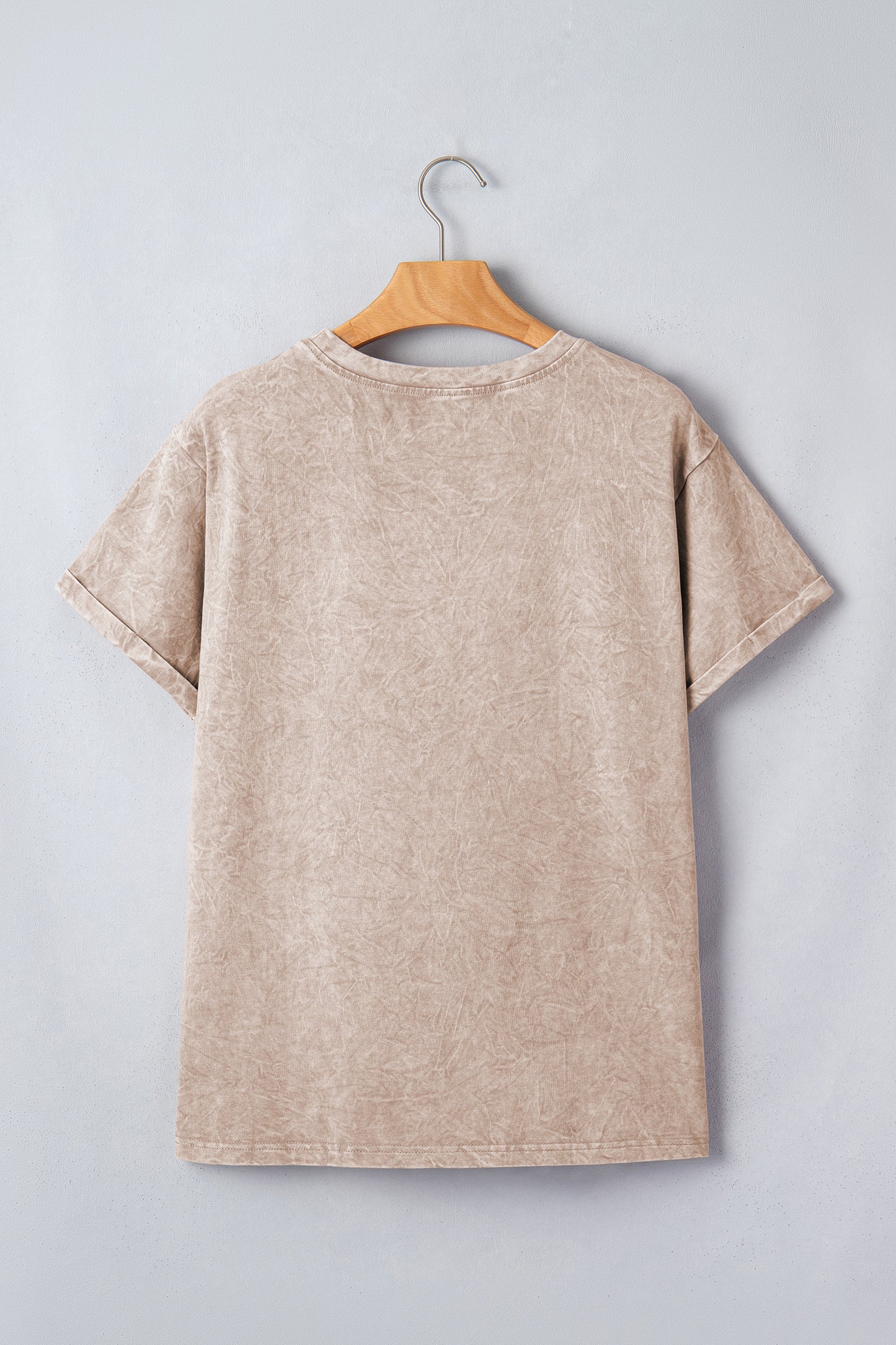 Casual saved by grace Mineral Washed Cotton T Shirt-Tops/Tops & Tees-[Adult]-[Female]-2022 Online Blue Zone Planet