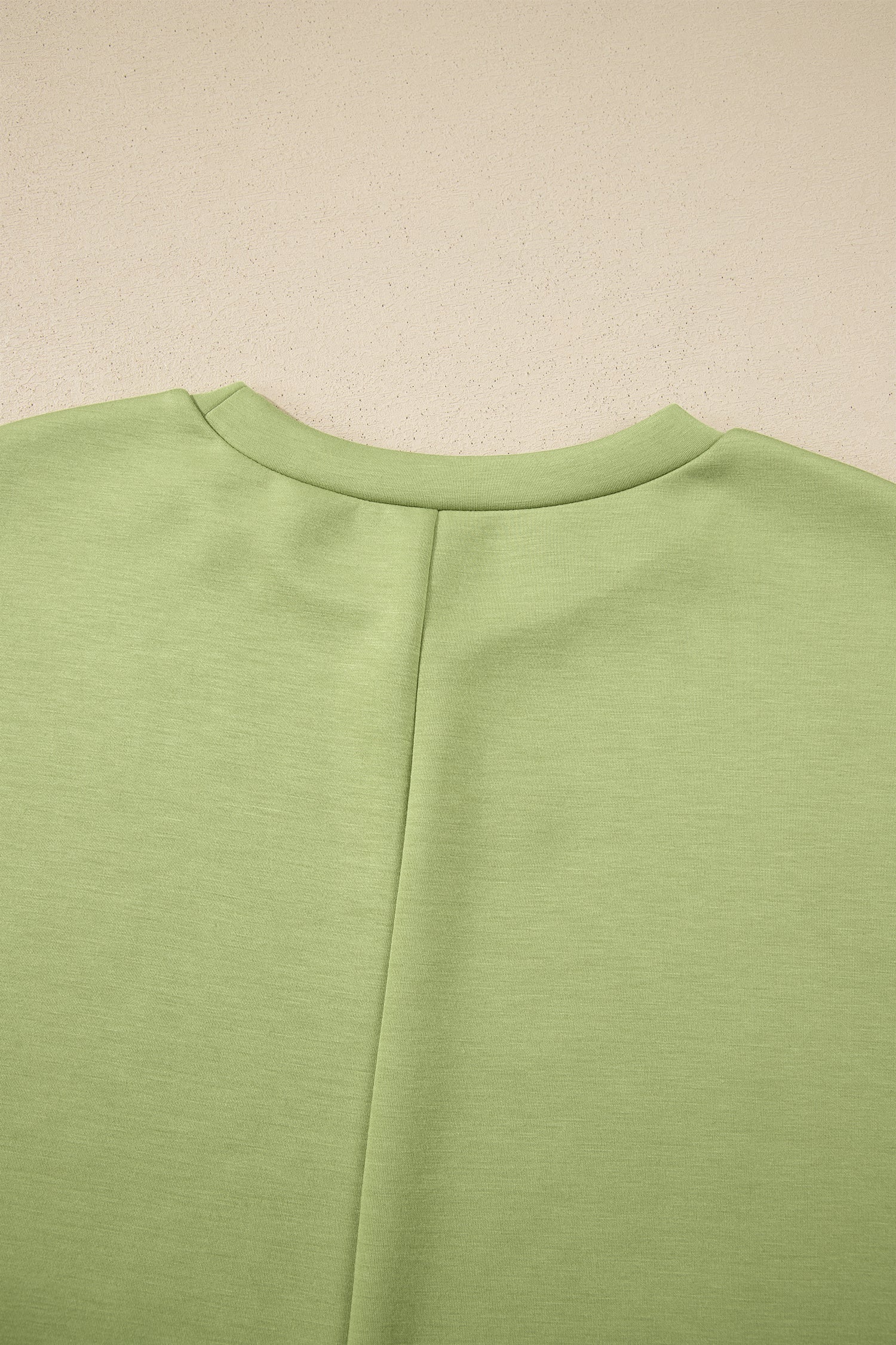 Green Bay Solid Color Long T Shirt Dress with Slits-TOPS / DRESSES-[Adult]-[Female]-2022 Online Blue Zone Planet