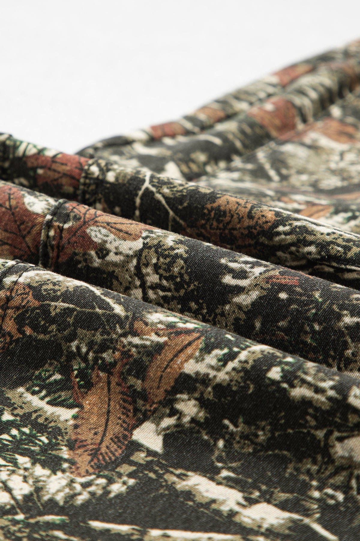 Multicolour Western Woodland Camouflage Straight Leg Shift Jeans-Bottoms/Jeans-[Adult]-[Female]-2022 Online Blue Zone Planet