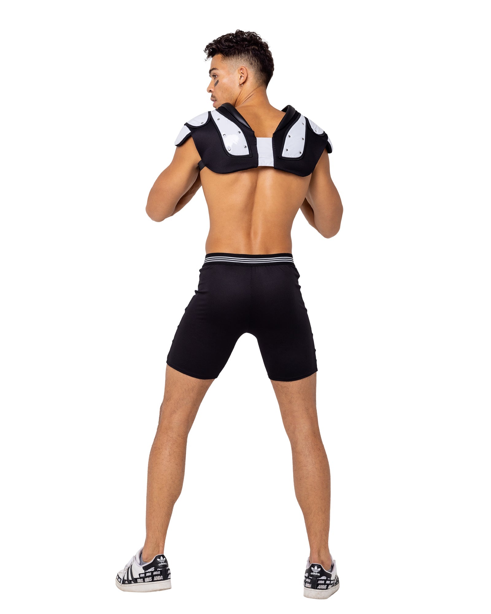 3 Piece Mens Football Touchdown Hunk Halloween Costume-[Adult]-[Female]-2022 Online Blue Zone Planet