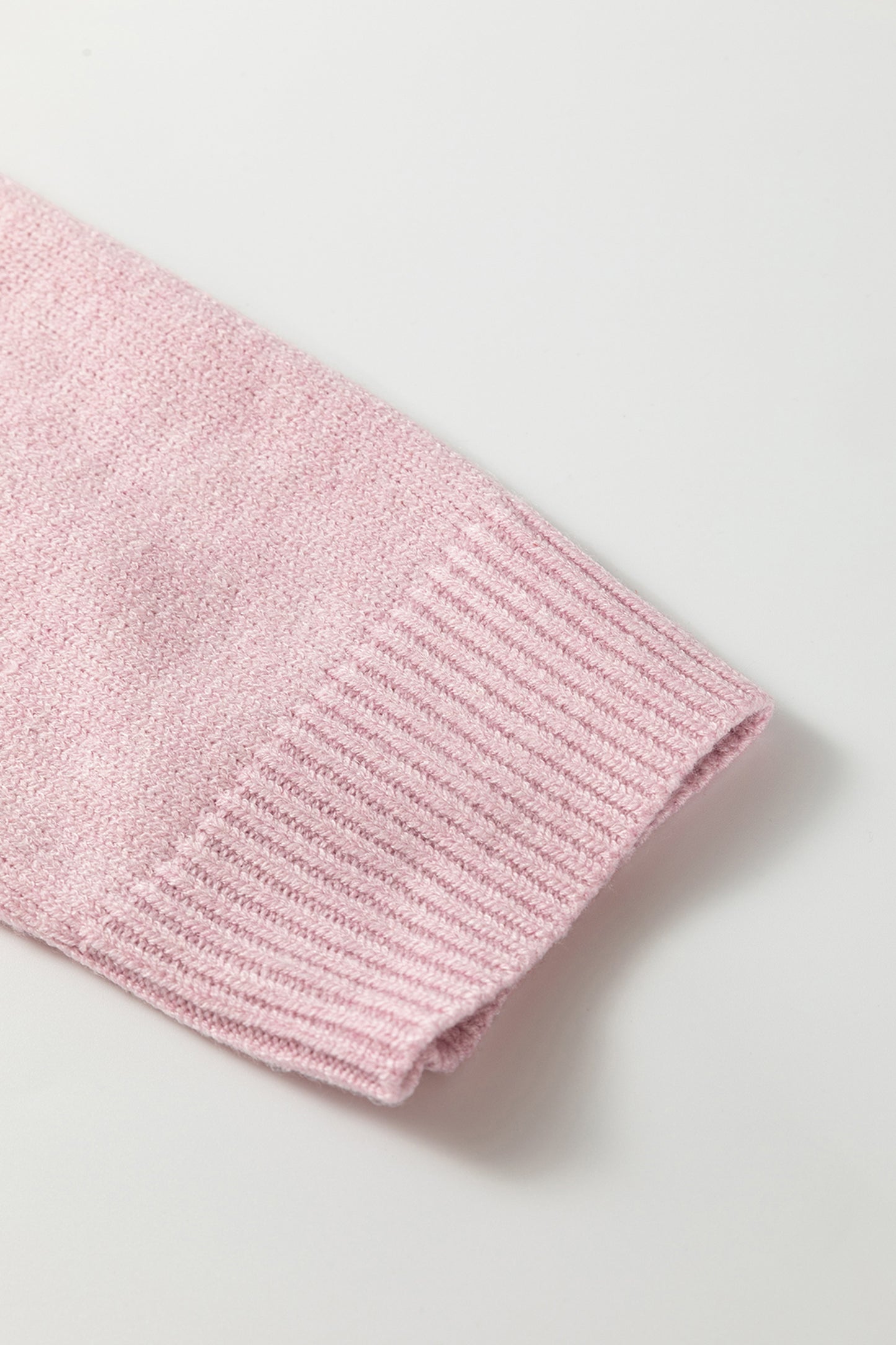 Pink Corded Love Script Graphic Baggy Sweater-TOPS / DRESSES-[Adult]-[Female]-2022 Online Blue Zone Planet