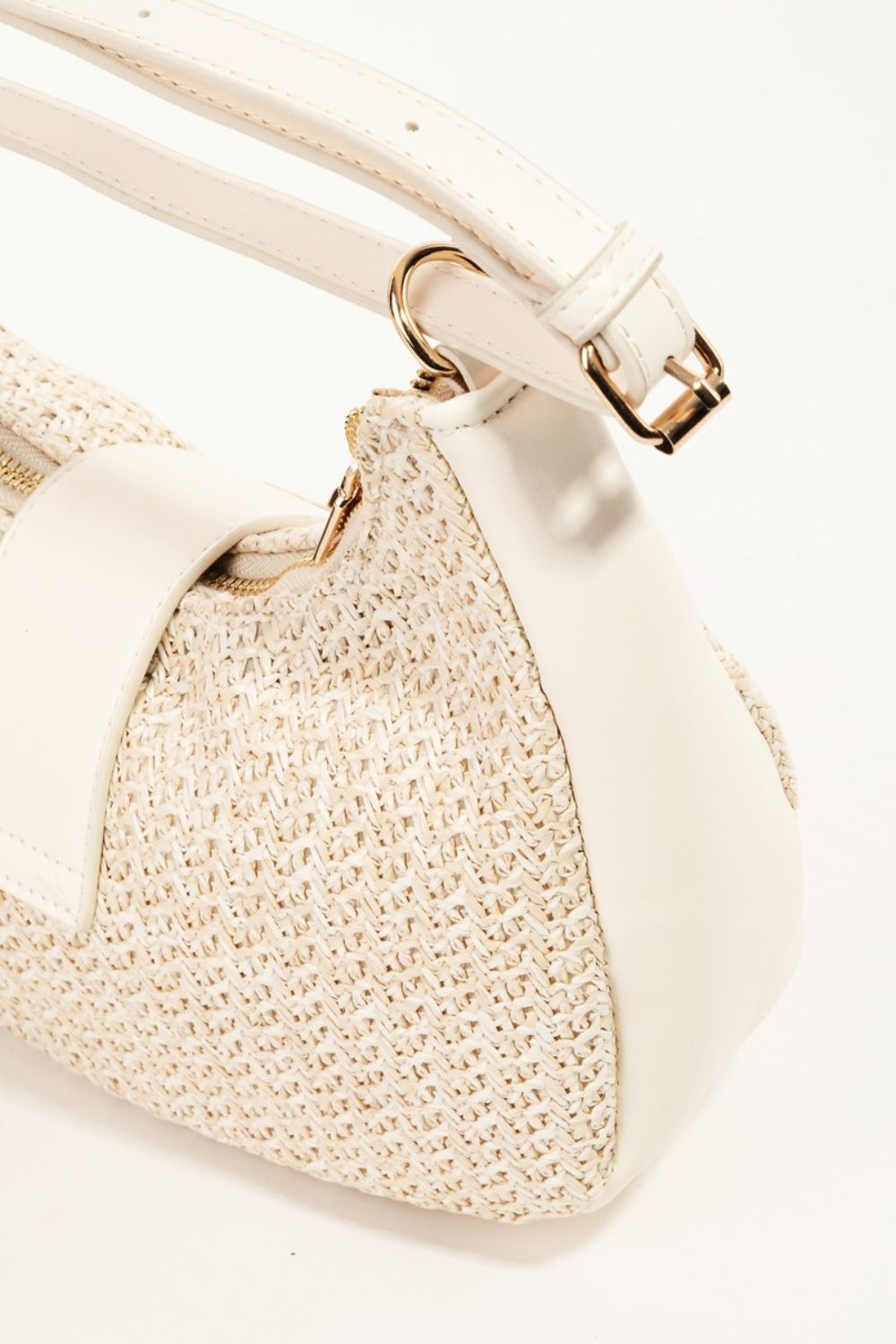 Fame Straw Braid Hobo Bag-HANDBAGS-[Adult]-[Female]-Ivory-One Size-2022 Online Blue Zone Planet