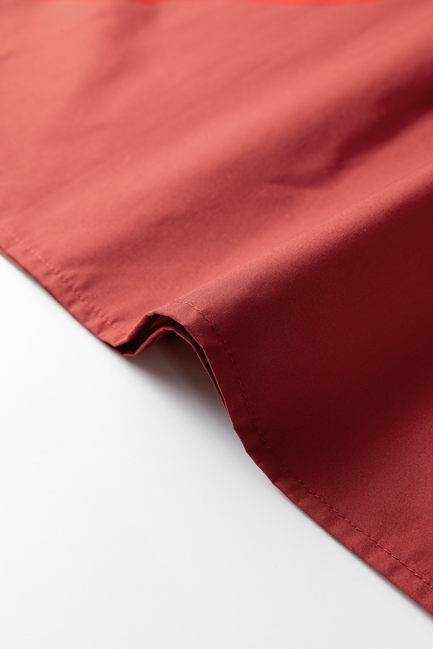 Clay Contrast Trim Flutter Sleeve V Neck Blouse-Tops/Blouses & Shirts-[Adult]-[Female]-2022 Online Blue Zone Planet