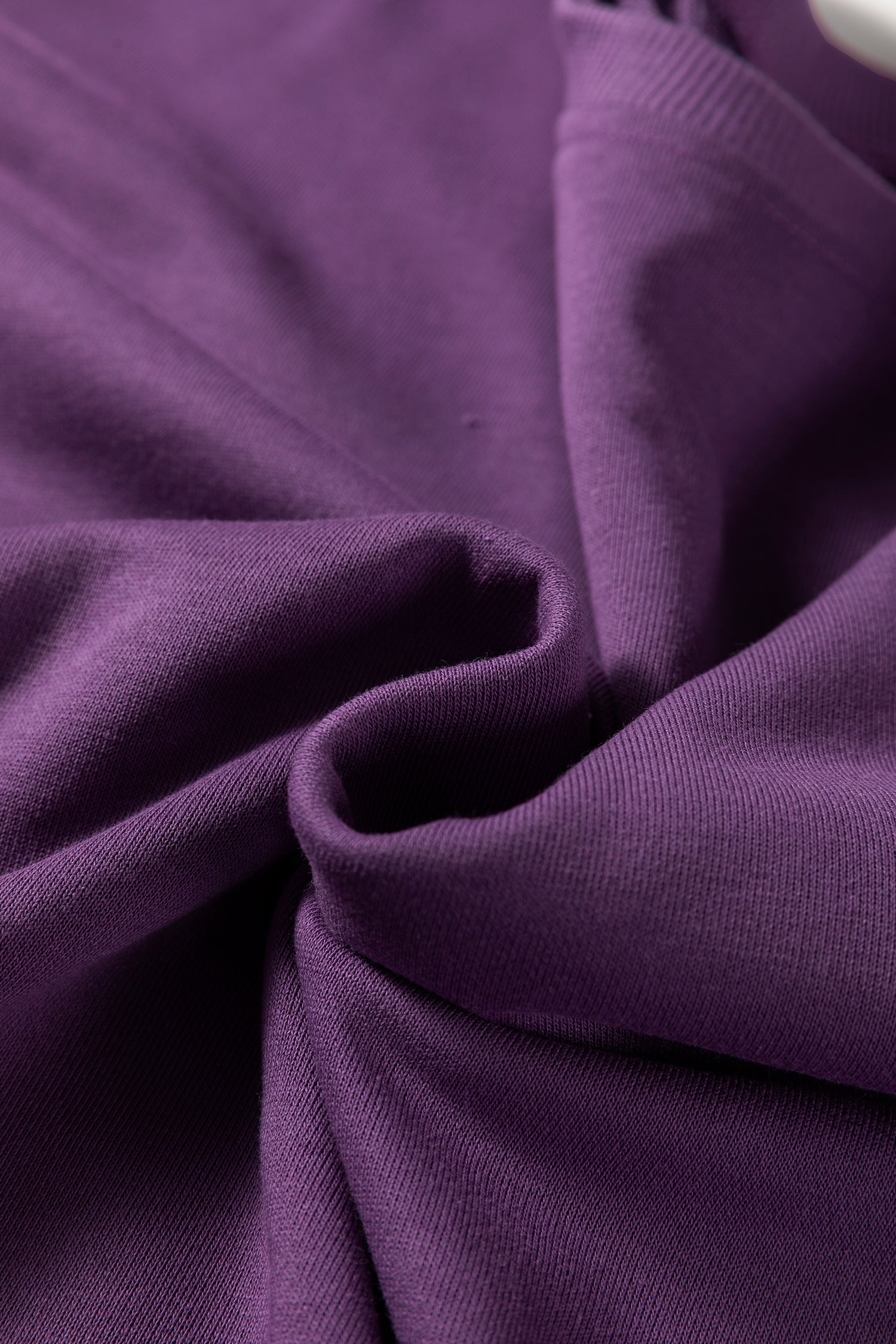 Orchid Mist Solid Color Oversize Slit Sweatshirt Ribbed Leggings 2pcs Set-Two Piece Sets/Pant Sets-[Adult]-[Female]-2022 Online Blue Zone Planet