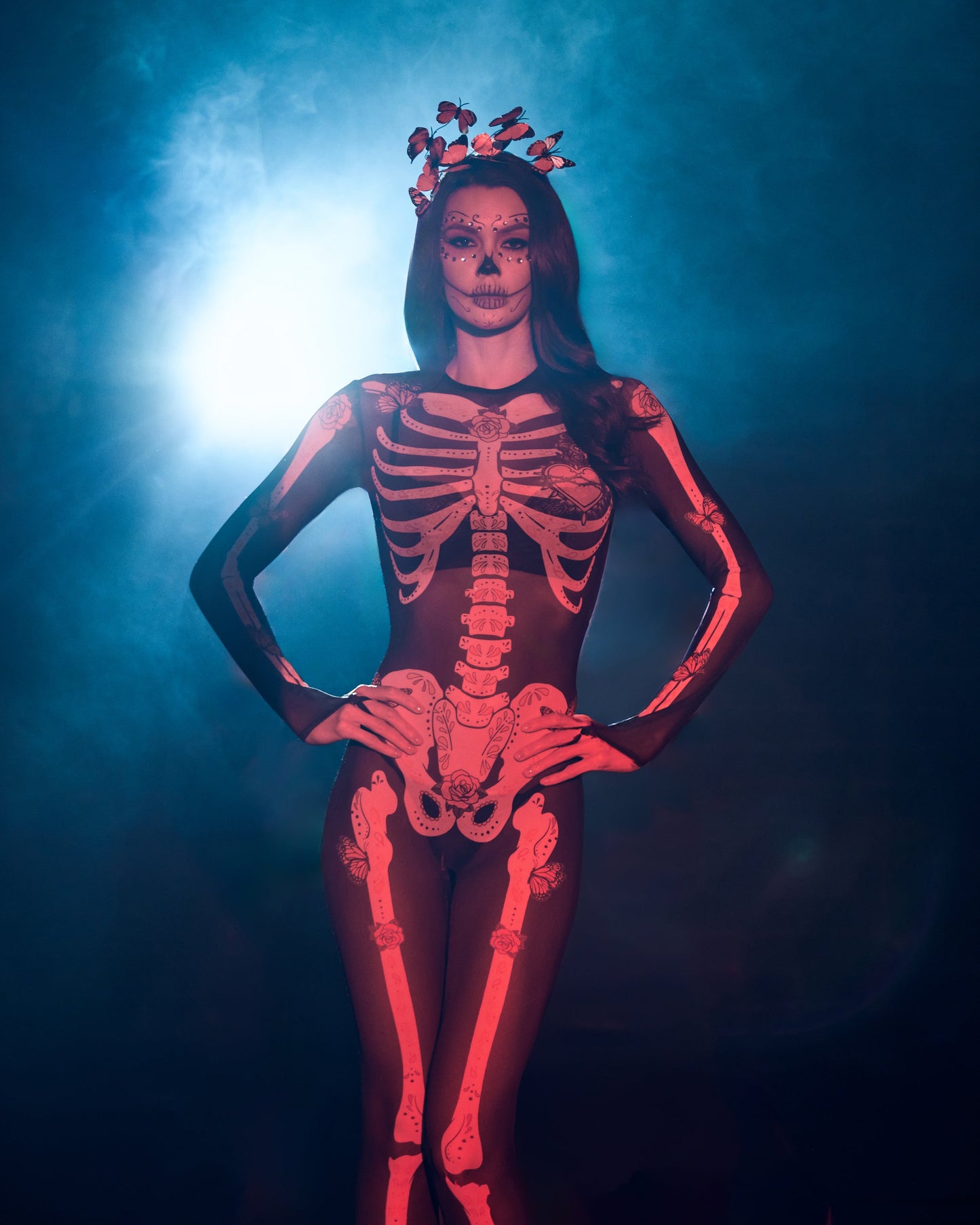 Blue Zone Planet | 2pc Sugar Skeleton-TOPS / DRESSES-[Adult]-[Female]-2022 Online Blue Zone Planet