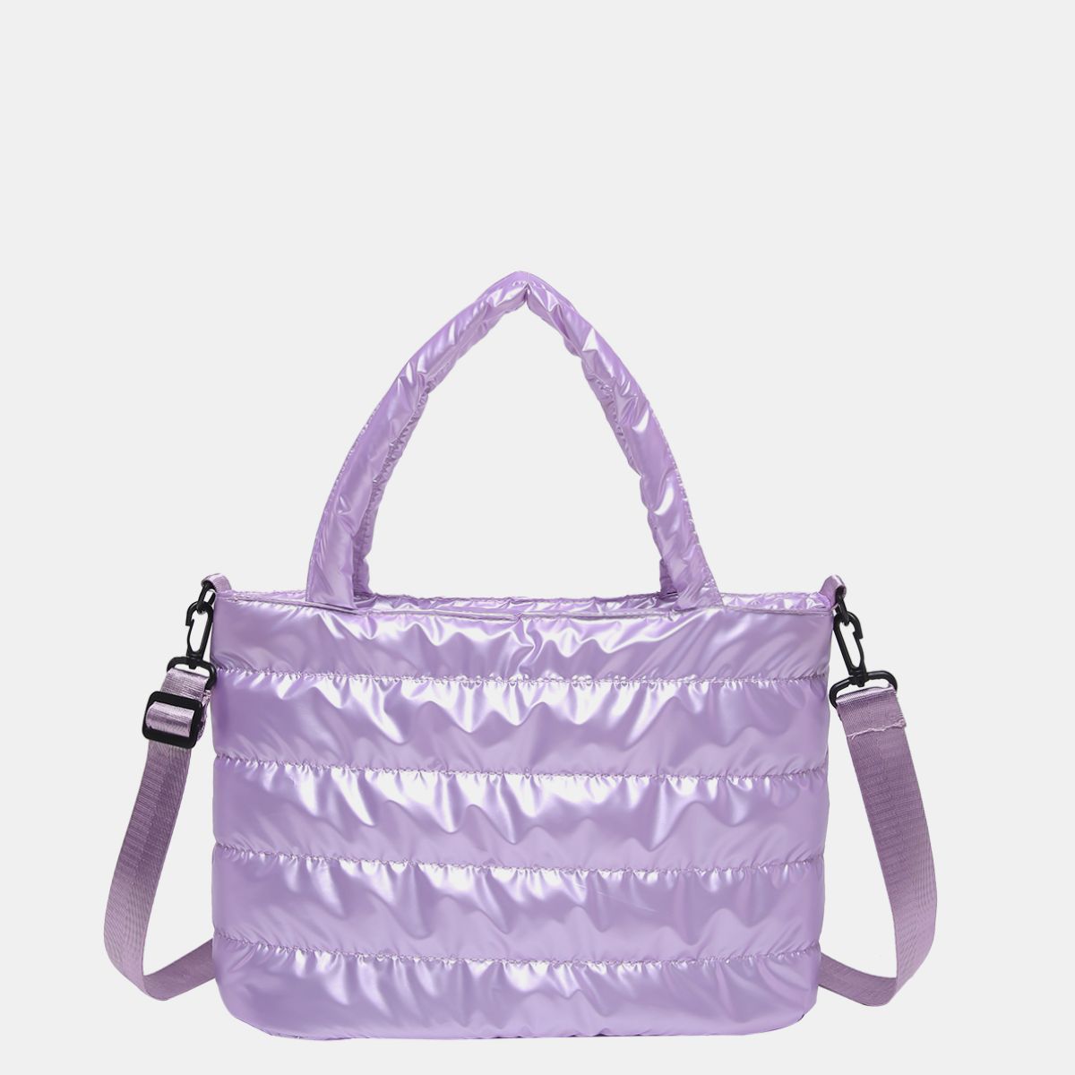 Blue Zone Planet | PU Leather Detachable Strap Crossbody Bag-HANDBAGS-[Adult]-[Female]-Heliotrope Purple-One Size-2022 Online Blue Zone Planet