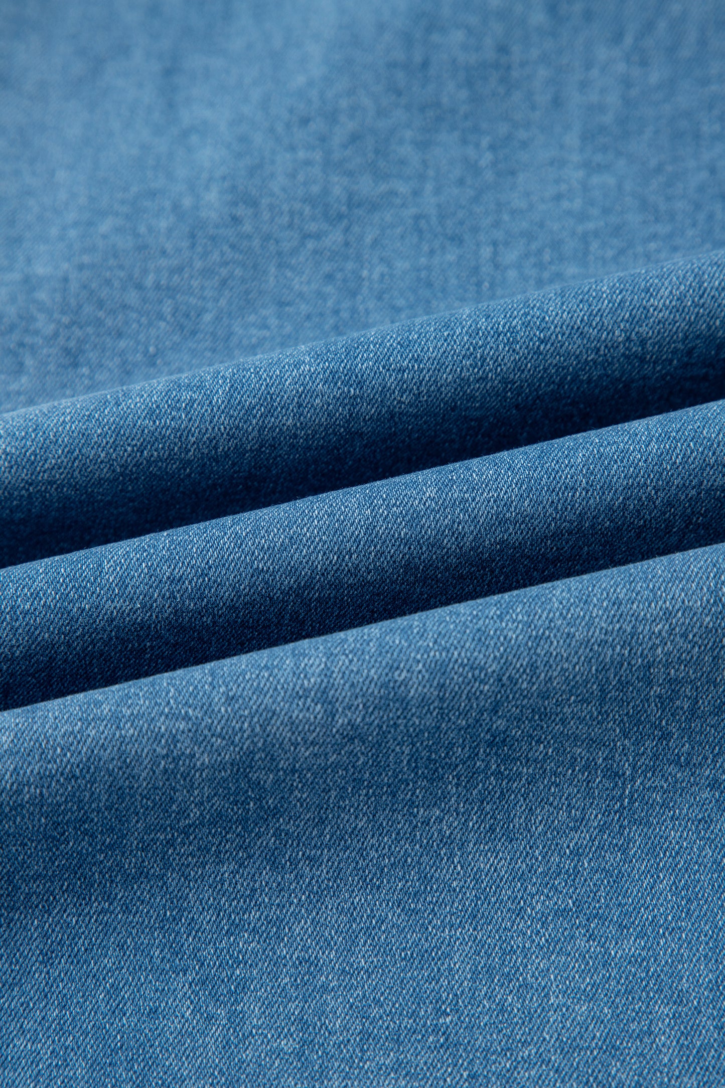 Dusk Blue Retro Washed Patch Pocket Loose Jeans-Bottoms/Jeans-[Adult]-[Female]-2022 Online Blue Zone Planet