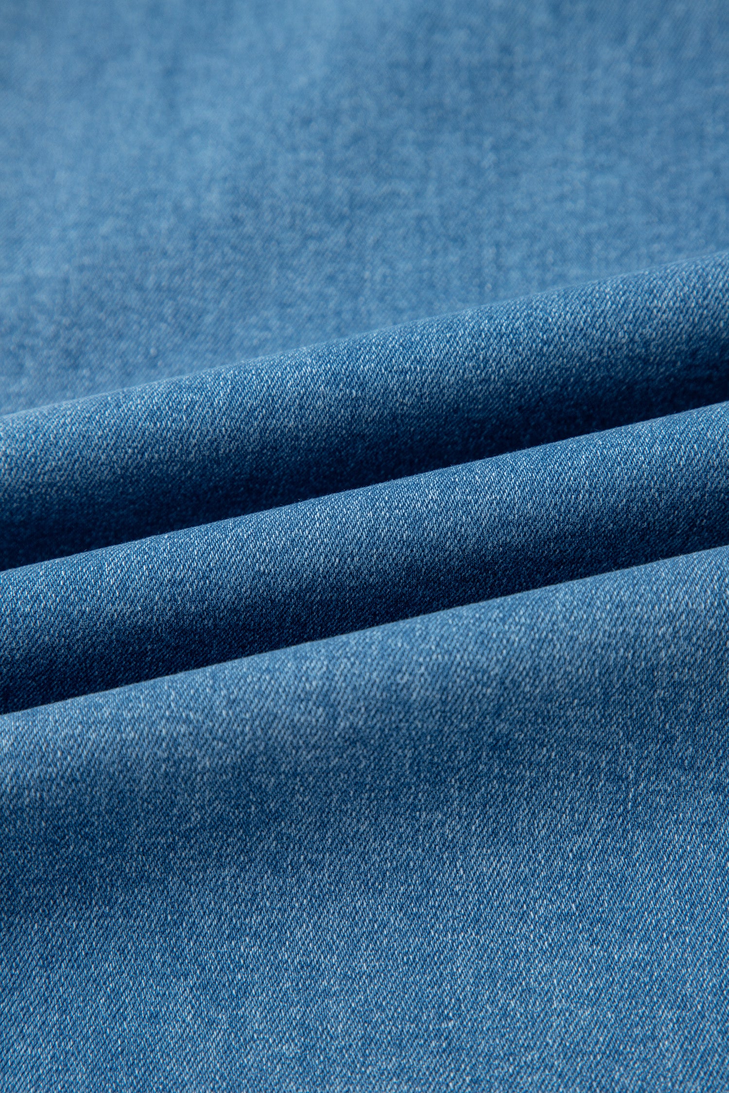 Dusk Blue Retro Washed Patch Pocket Loose Jeans-Bottoms/Jeans-[Adult]-[Female]-2022 Online Blue Zone Planet