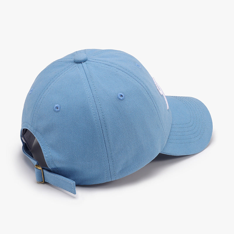 Blue Zone Planet | Bow Embroidered Cotton Baseball Cap-TOPS / DRESSES-[Adult]-[Female]-2022 Online Blue Zone Planet