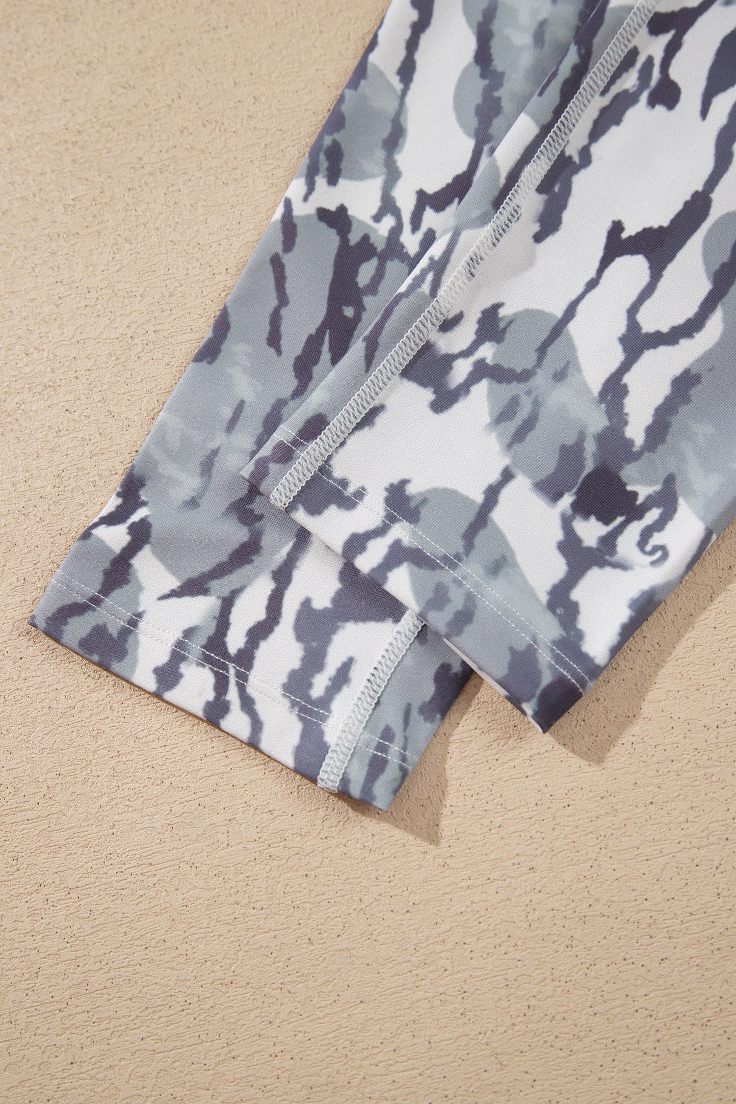 Multicolour Camouflage Pattern High Waist Leggings-Bottoms/Leggings-[Adult]-[Female]-2022 Online Blue Zone Planet