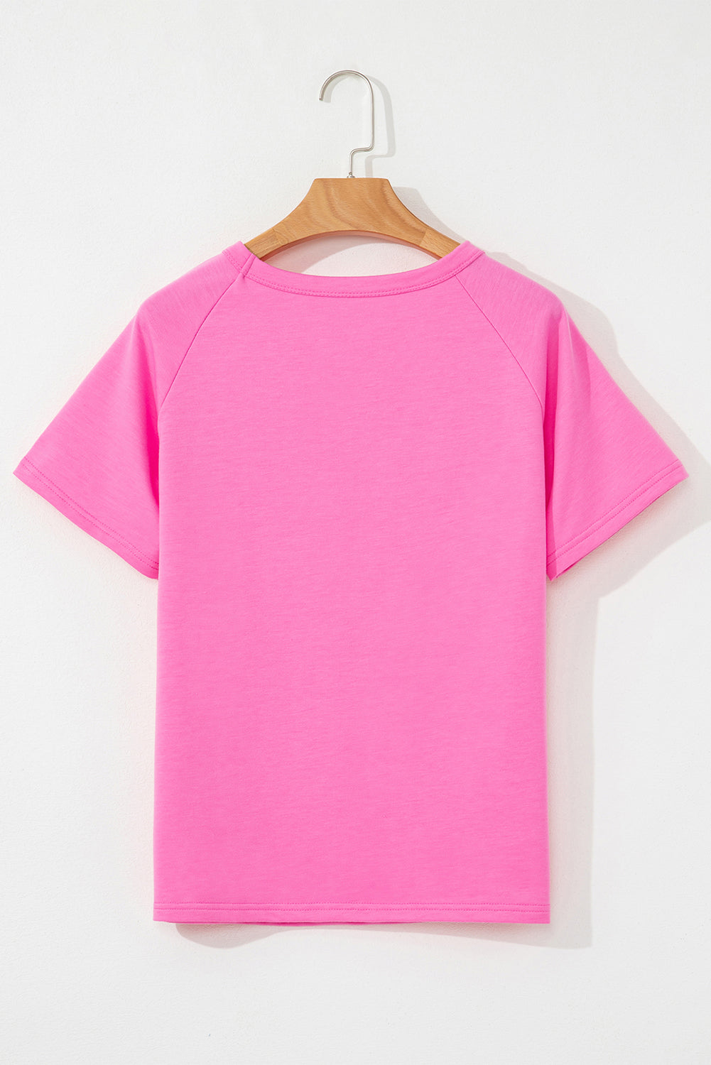 Bonbon Striped Patch Front Casual Tee-Tops/Tops & Tees-[Adult]-[Female]-2022 Online Blue Zone Planet