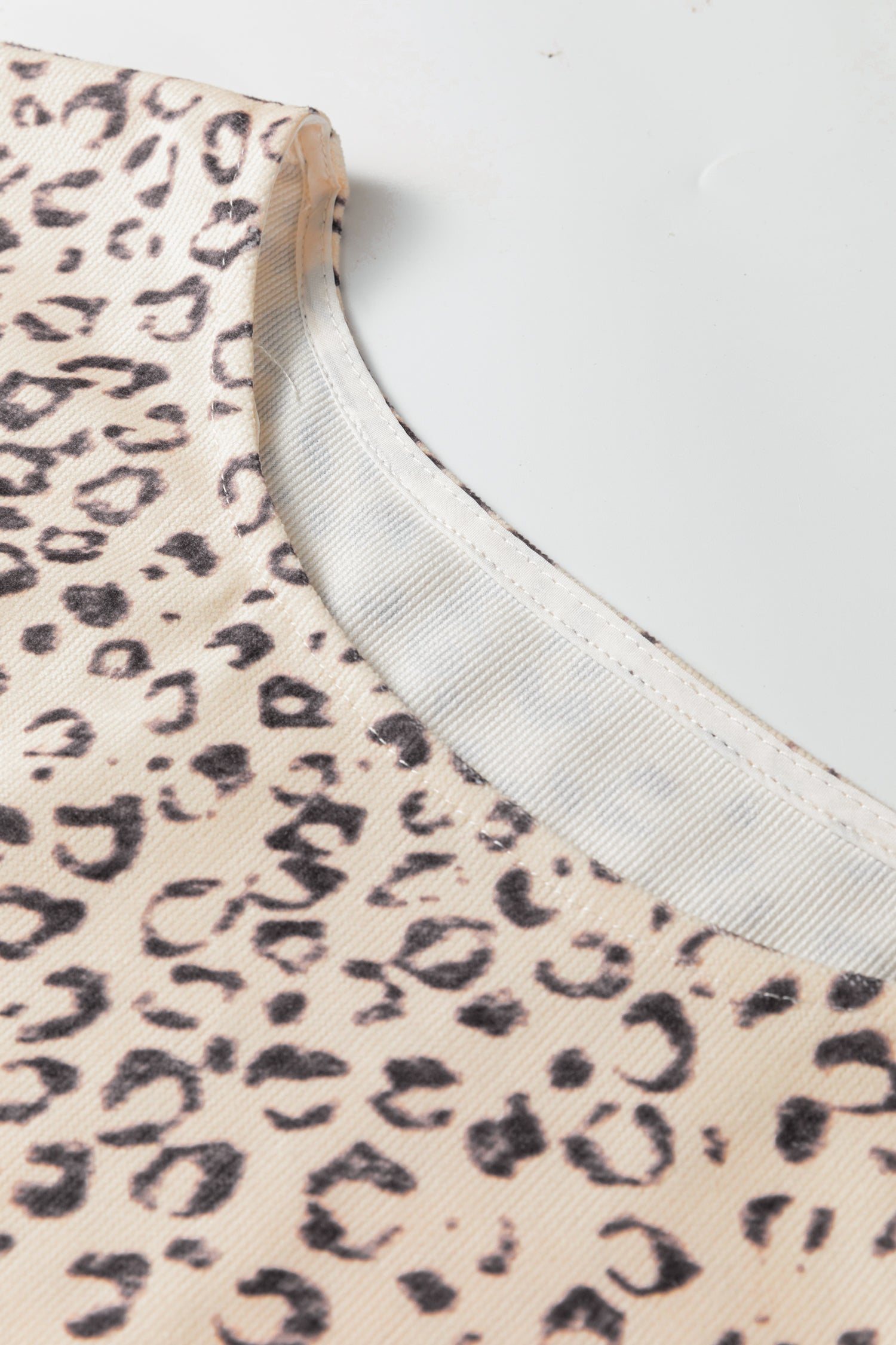 Apricot Knot Side Leopard Print Vest-Outerwear/Vests-[Adult]-[Female]-2022 Online Blue Zone Planet