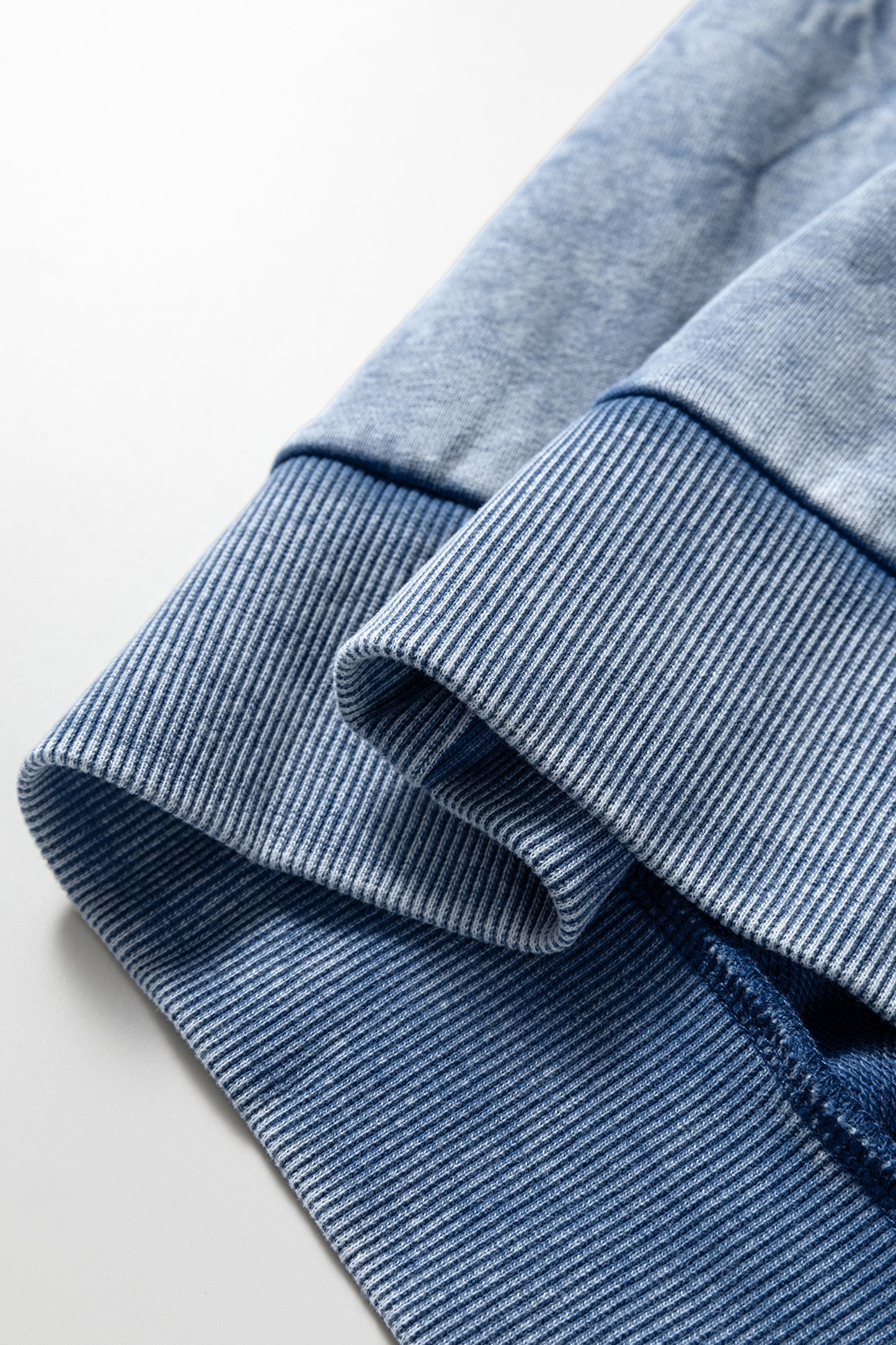 Real Teal Saved By Grace Letter Embroidery Mineral Wash Loose Sweatshirt-Tops/Sweatshirts & Hoodies-[Adult]-[Female]-2022 Online Blue Zone Planet