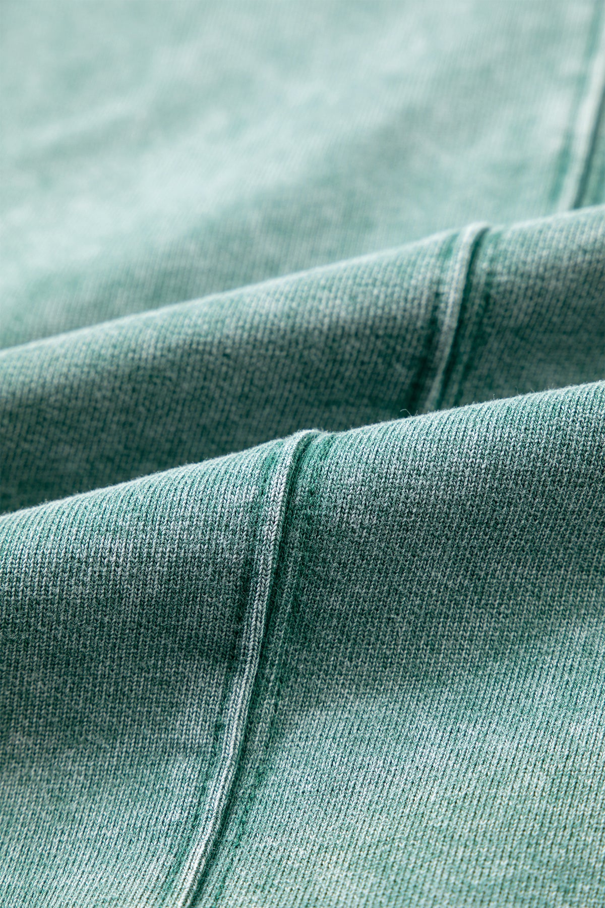 Evergreen Mineral Washed Zip Open-Front Jacket Style Cotton Sweatshirt-Tops/Sweatshirts & Hoodies-[Adult]-[Female]-2022 Online Blue Zone Planet