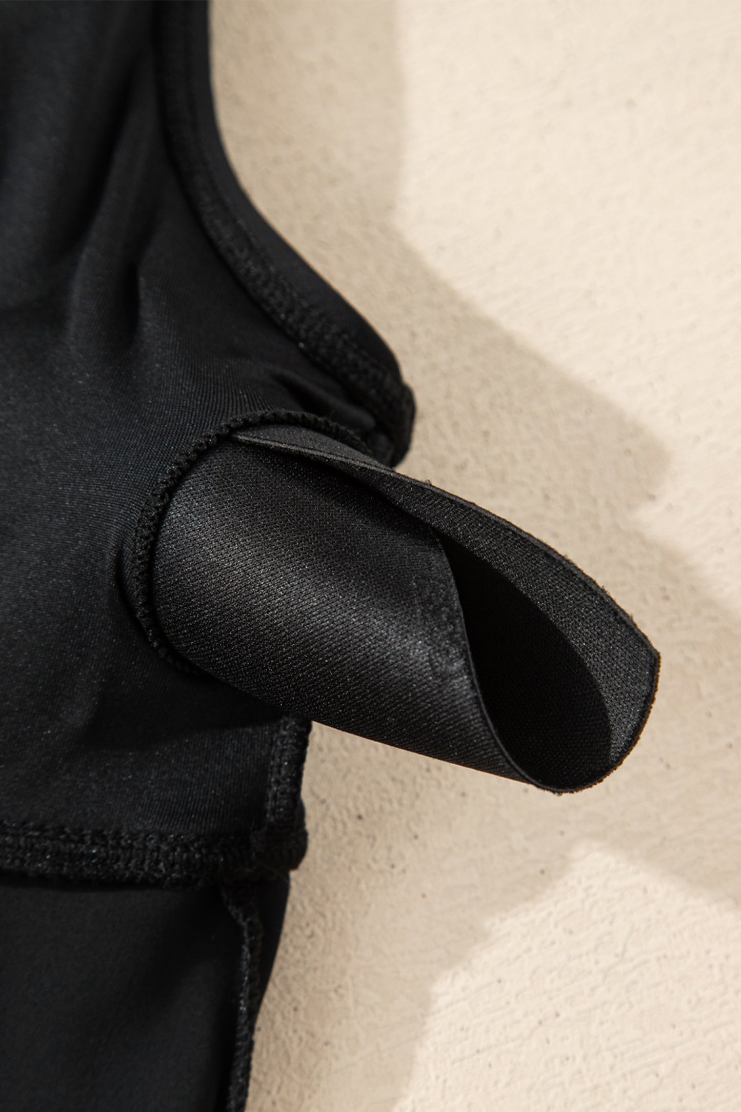 Black Scoop Neck Adjustable Tankini and Matching Skort Bathing Suit