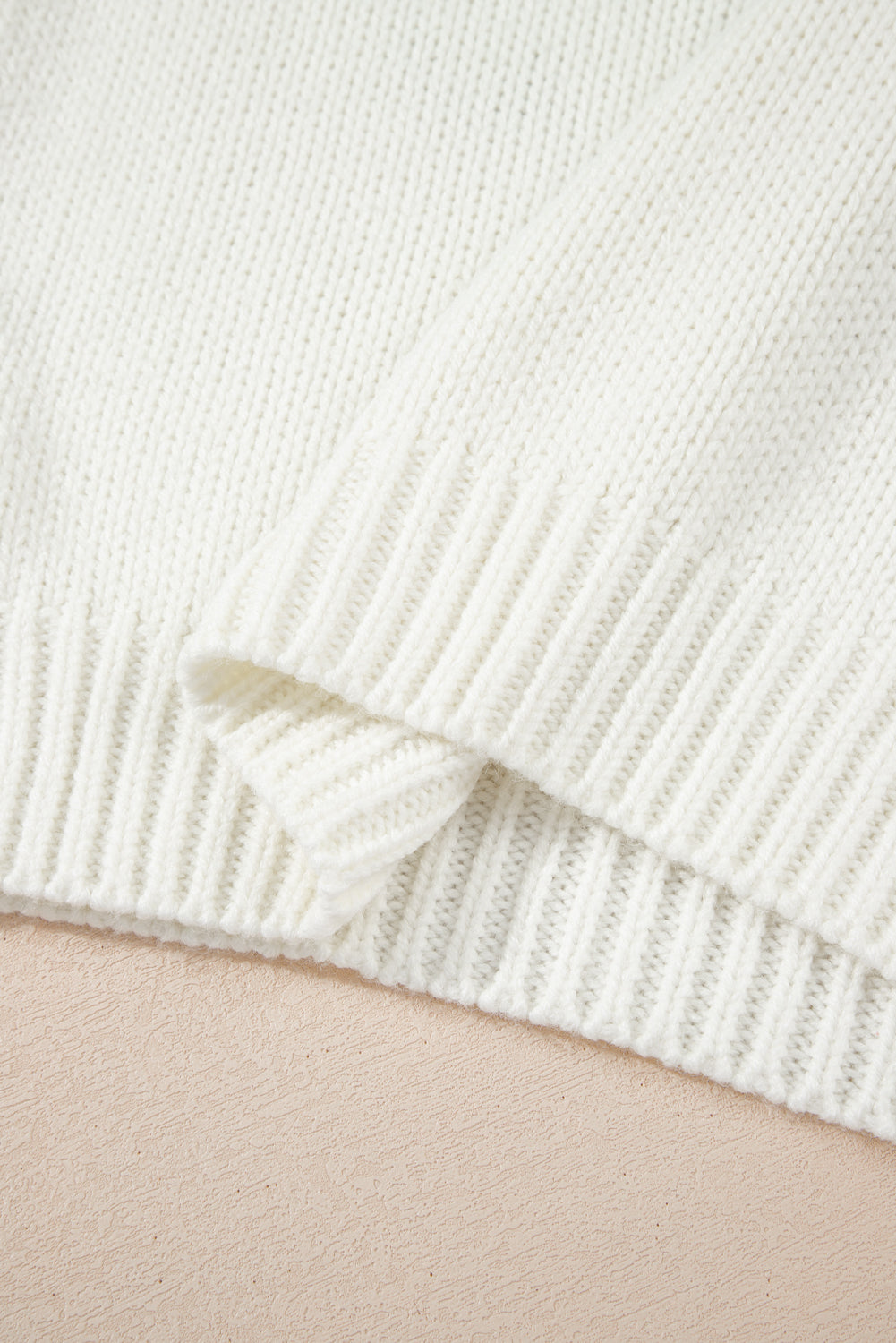 White Embroidered Bow Boots Graphic Drop Shoulder Sweater-TOPS / DRESSES-[Adult]-[Female]-2022 Online Blue Zone Planet