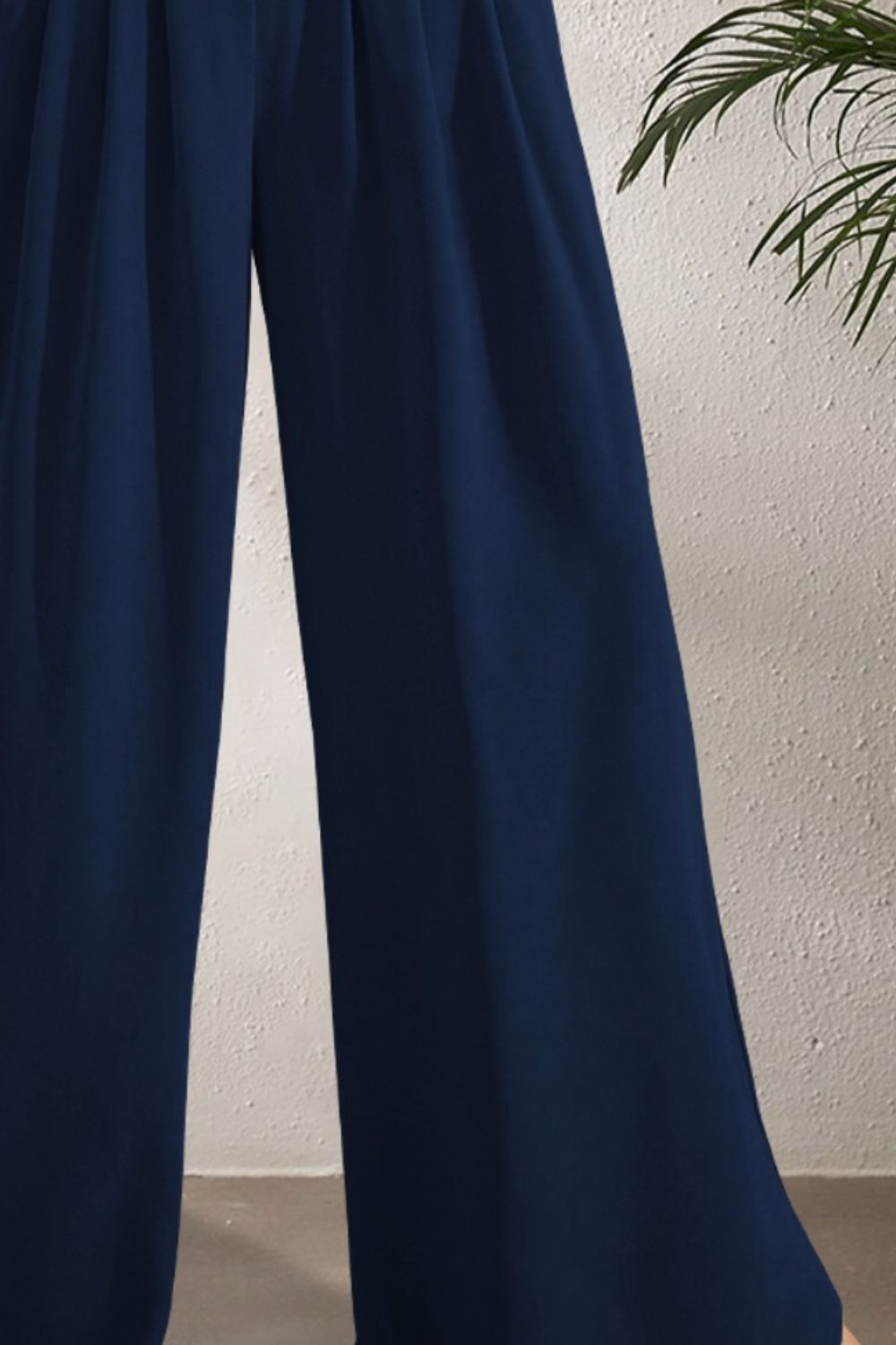 Blue Zone Planet | FAM-FAM High Waist Wide Leg Pants-BOTTOMS SIZES SMALL MEDIUM LARGE-[Adult]-[Female]-2022 Online Blue Zone Planet