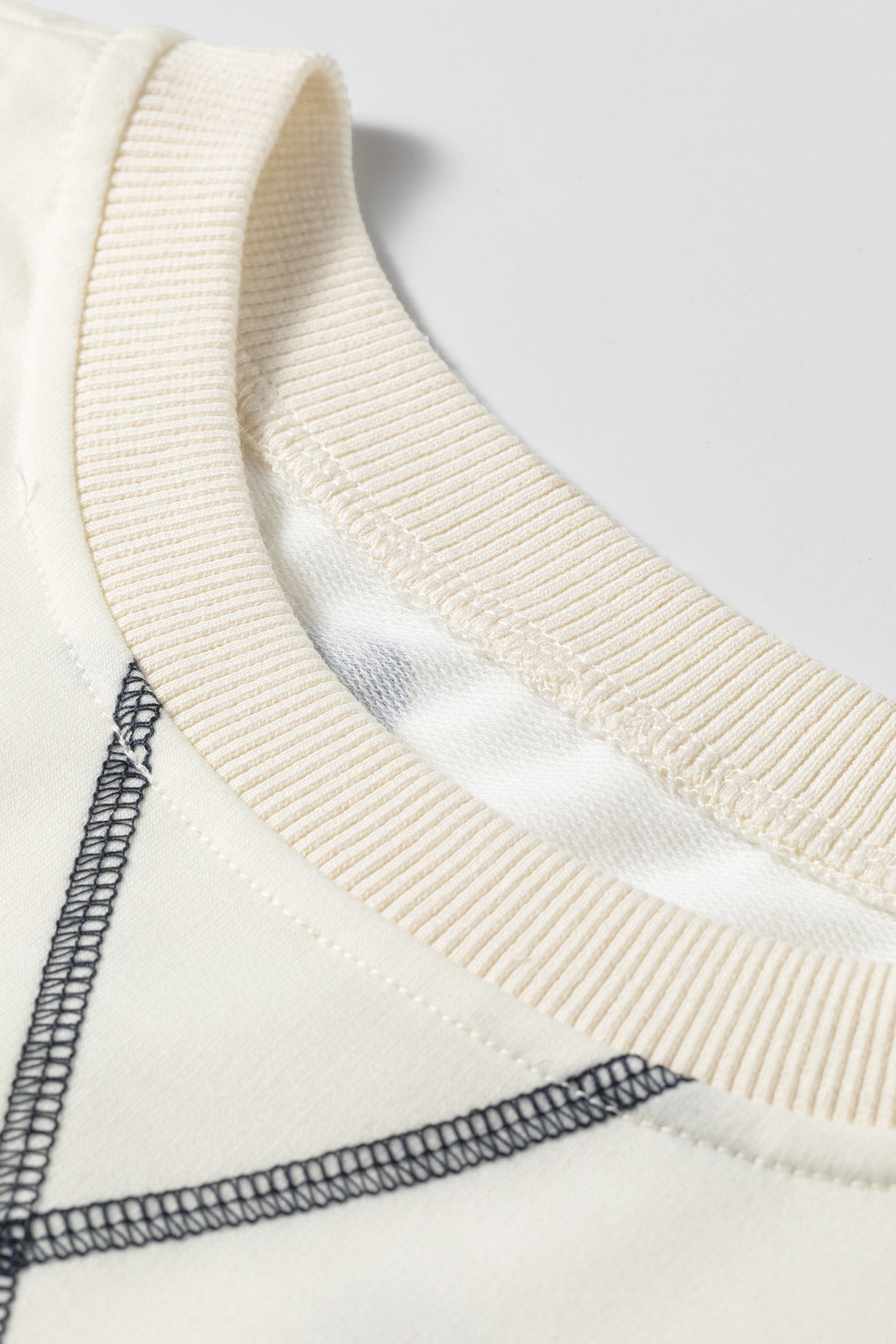 Beige Polka Dot Print Crossed Seam Detail Oversize Tee-Tops/Tops & Tees-[Adult]-[Female]-2022 Online Blue Zone Planet