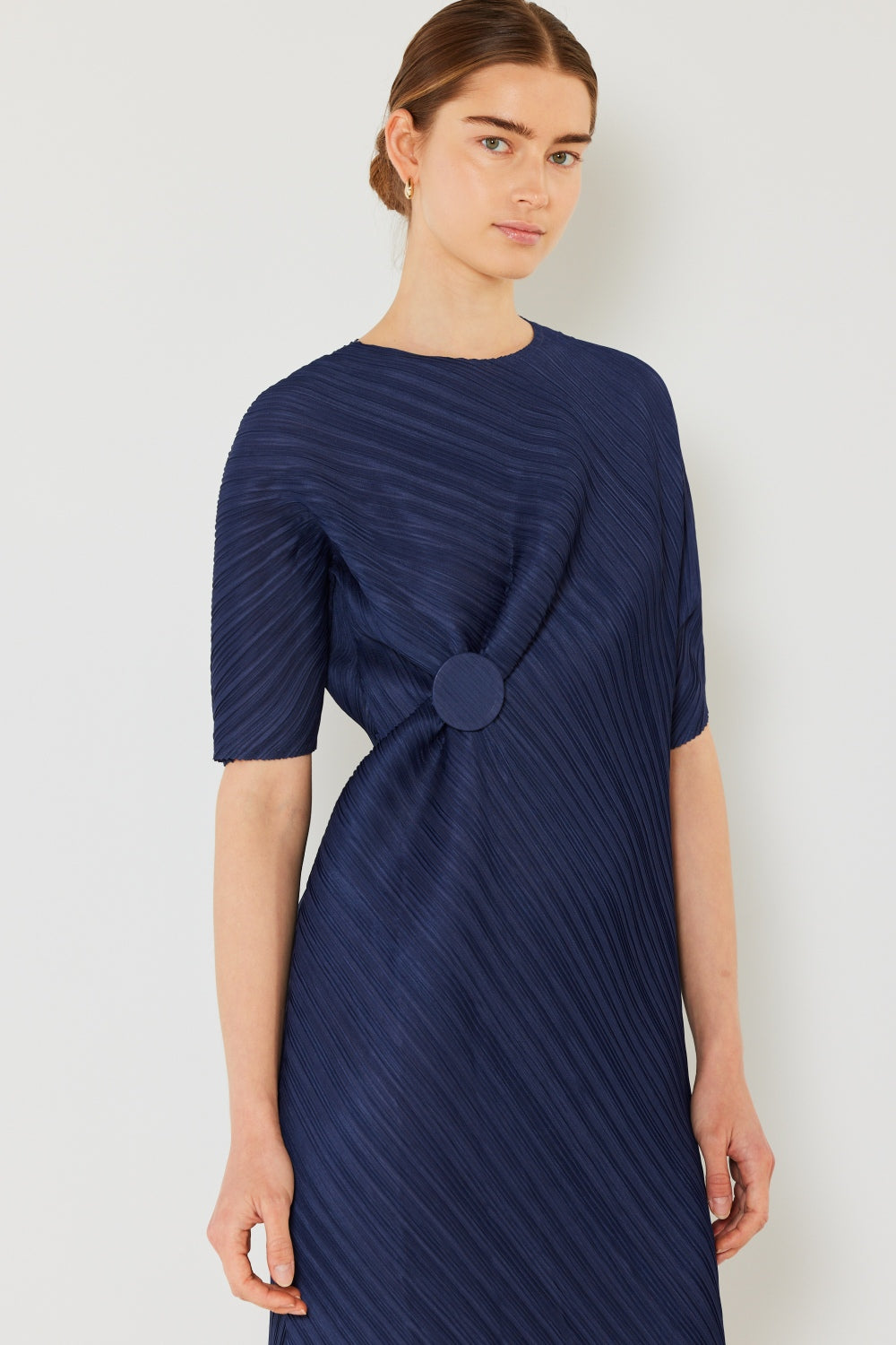 Marina West Swim Pleated Dolman Sleeve Dress-TOPS / DRESSES-[Adult]-[Female]-2022 Online Blue Zone Planet