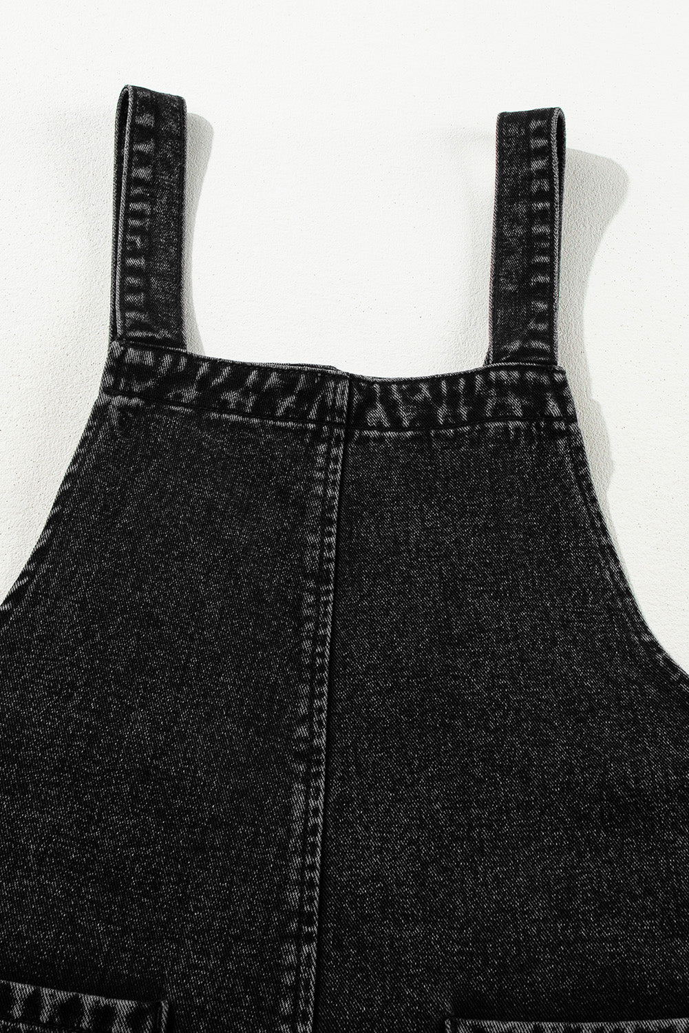 Distressed Wide Strap Denim Overalls-TOPS / DRESSES-[Adult]-[Female]-2022 Online Blue Zone Planet