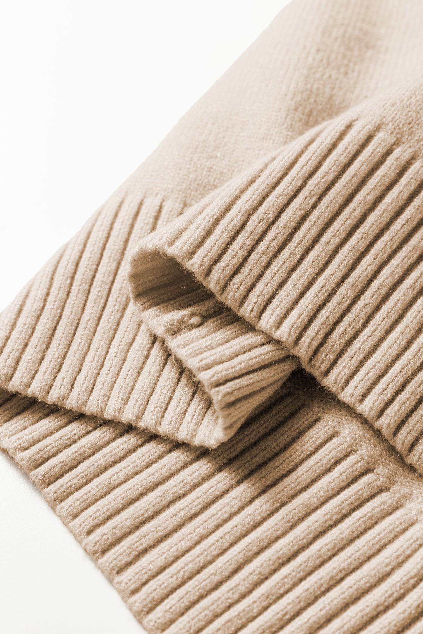 Parchment Colorblock Zipped Collared Pullover Sweater-TOPS / DRESSES-[Adult]-[Female]-2022 Online Blue Zone Planet