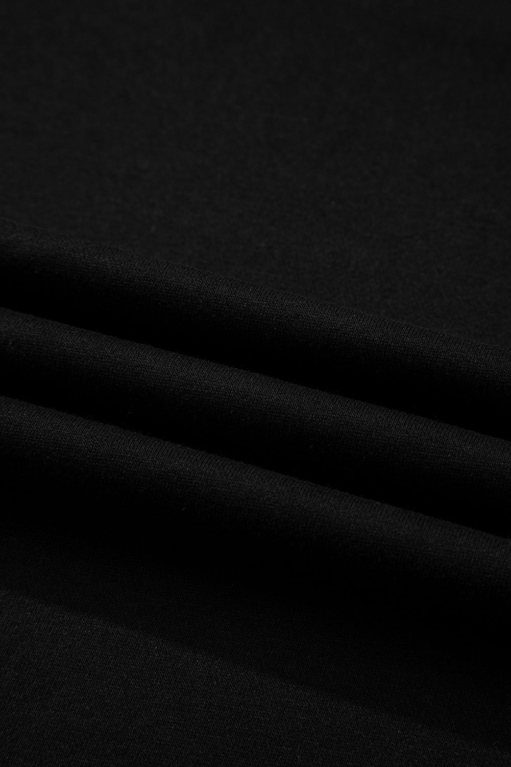 Black Varsity Striped Sleeve Drop Shoulder Sweatshirt and Short Set-Two Piece Sets/Short Sets-[Adult]-[Female]-2022 Online Blue Zone Planet