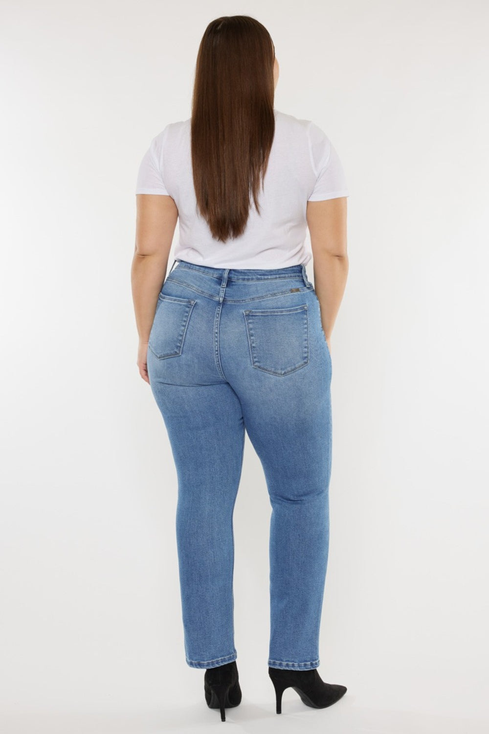 Blue Zone Planet | Kancan Full Size Cat's Whiskers High Waist Jeans-BOTTOMS SIZES SMALL MEDIUM LARGE-[Adult]-[Female]-2022 Online Blue Zone Planet