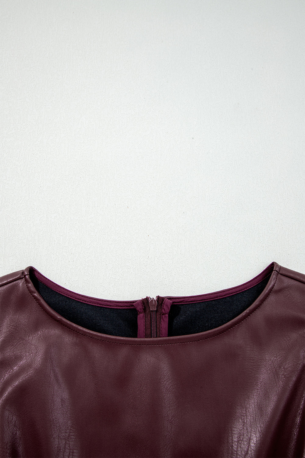 Wild Ginger Vegan Leather Sleeveless Mini Dress-TOPS / DRESSES-[Adult]-[Female]-2022 Online Blue Zone Planet